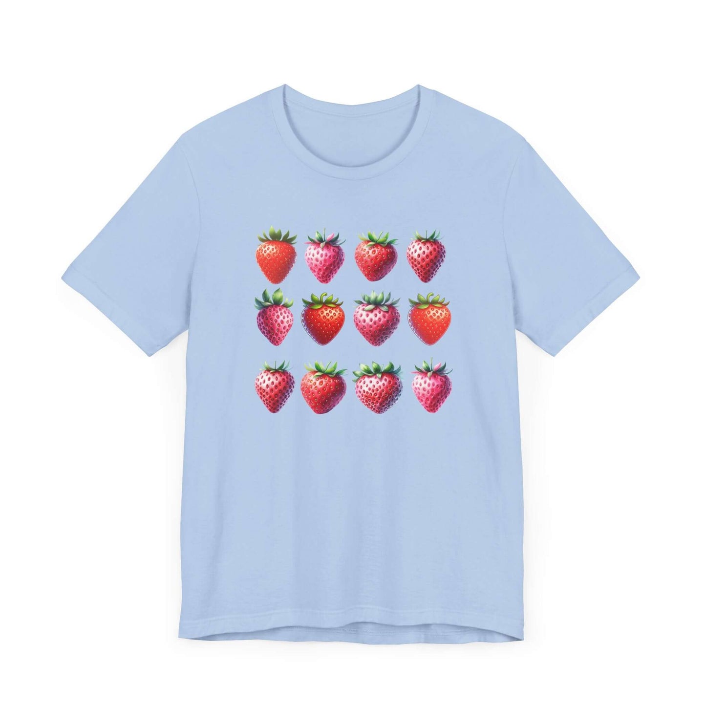 Strawberries Unisex Jersey Short Sleeve Tee | Soft & Stylish Tee