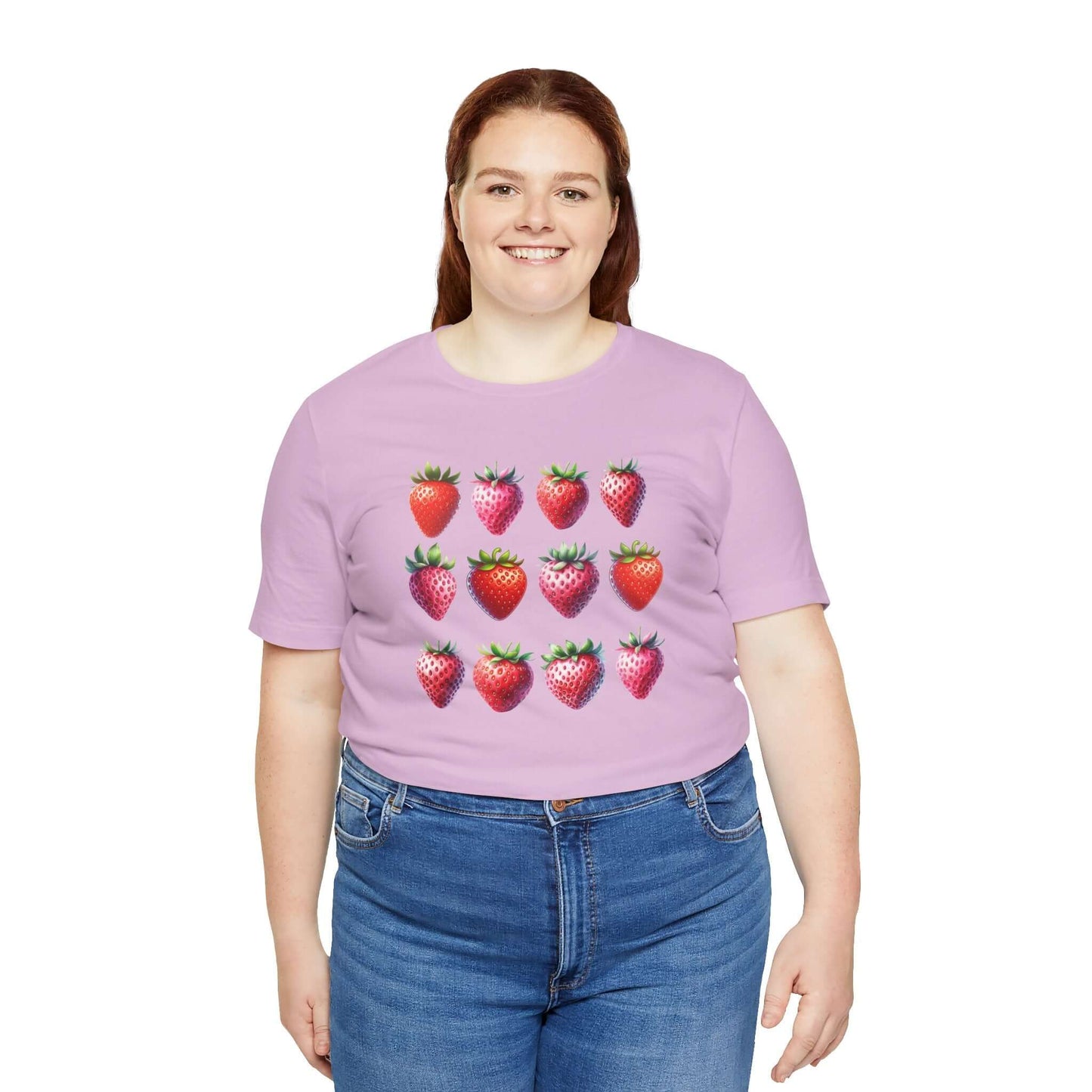 Strawberries Unisex Jersey Short Sleeve Tee | Soft & Stylish Tee