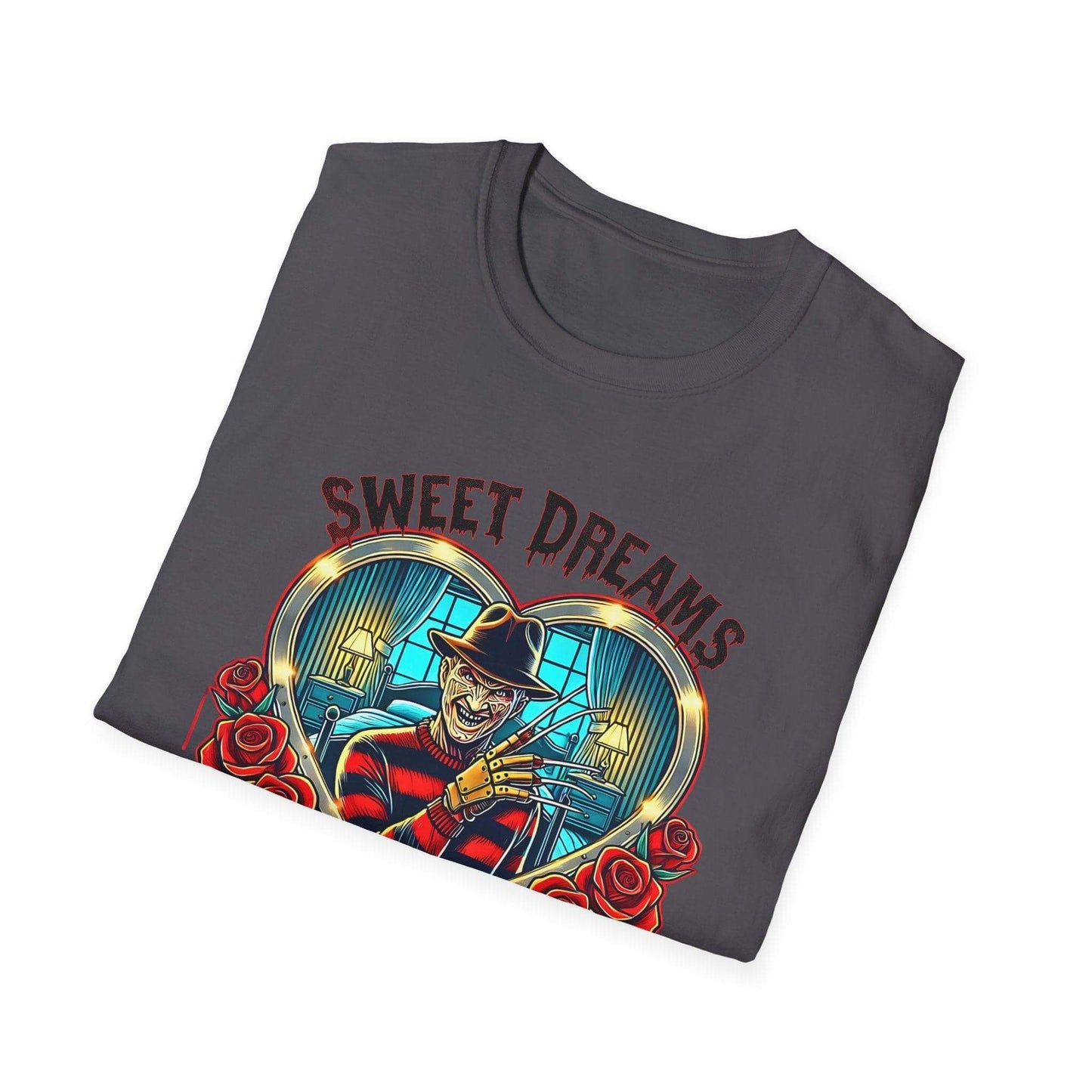 “Sweet Dreams My Valentine” Horror Tee – Love at First Fright! - Crafty Harvest Designs