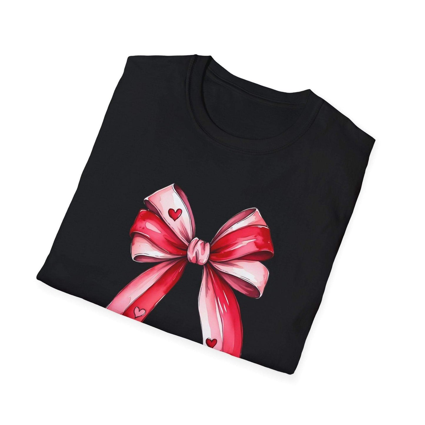 Red & Pink Heart Bow Tee – Sweet, Simple, and Totally Charming! - Crafty Harvest Designs