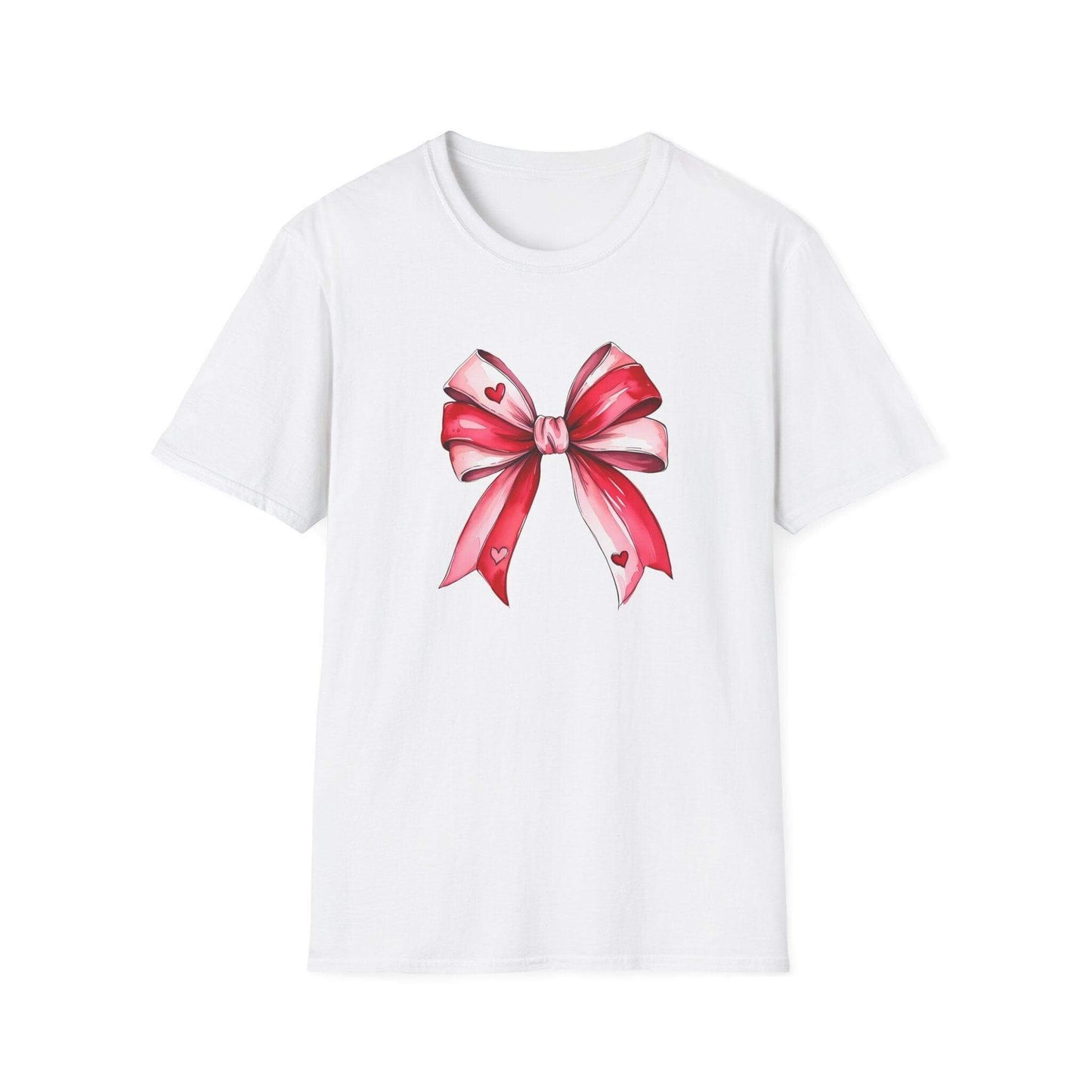 Red & Pink Heart Bow Tee – Sweet, Simple, and Totally Charming! - Crafty Harvest Designs