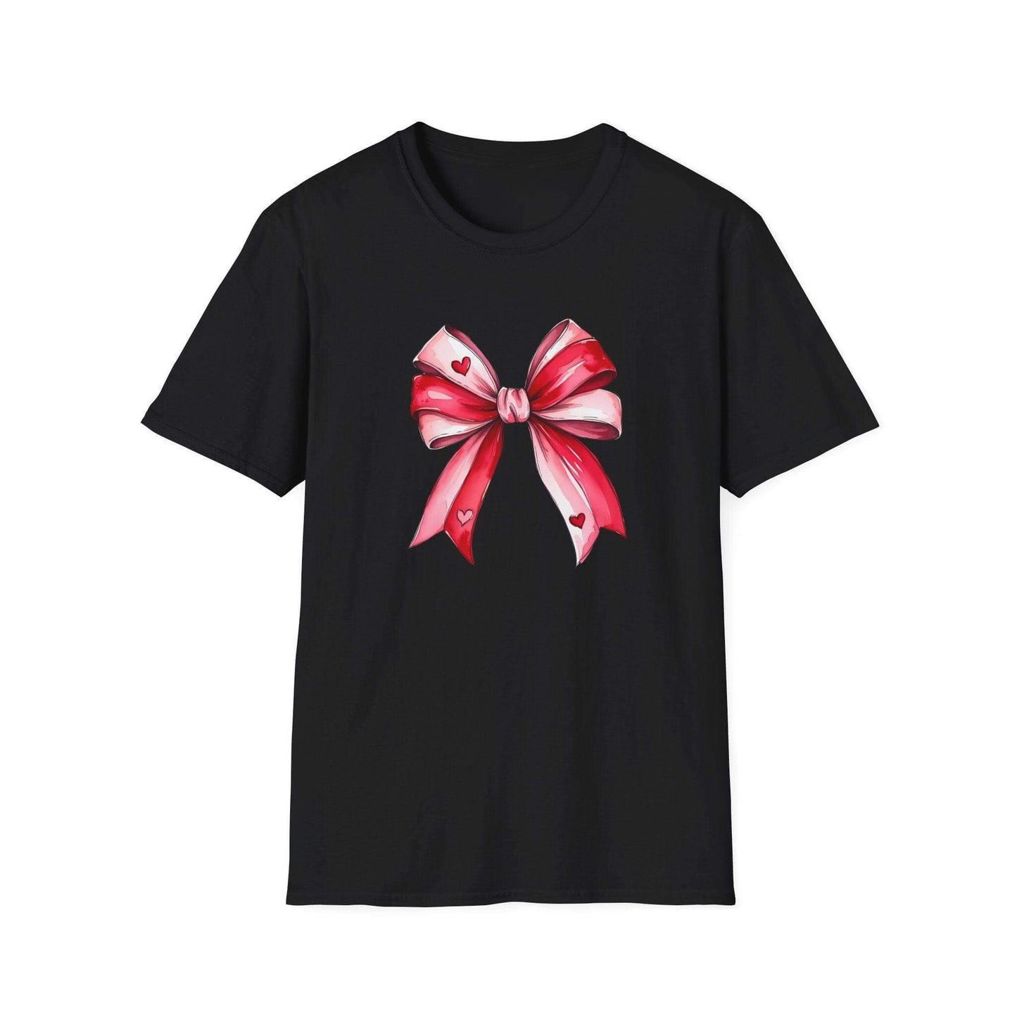 Red & Pink Heart Bow Tee – Sweet, Simple, and Totally Charming! - Crafty Harvest Designs