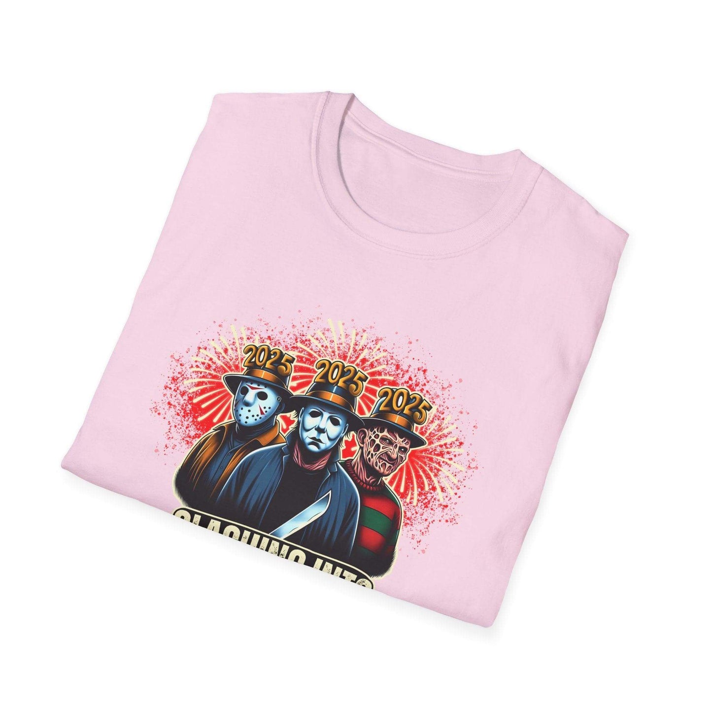 Slashing Into 2025 Horror T-Shirt | Perfect for New Year’s Eve - Crafty Harvest Designs