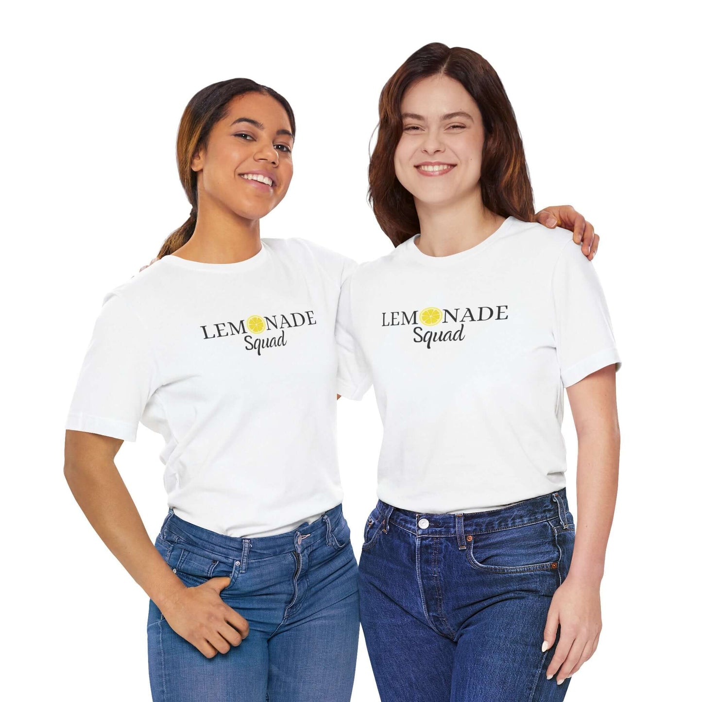 Lemonade Squad Jersey Short Sleeve Tee | Fun & Fresh Tee