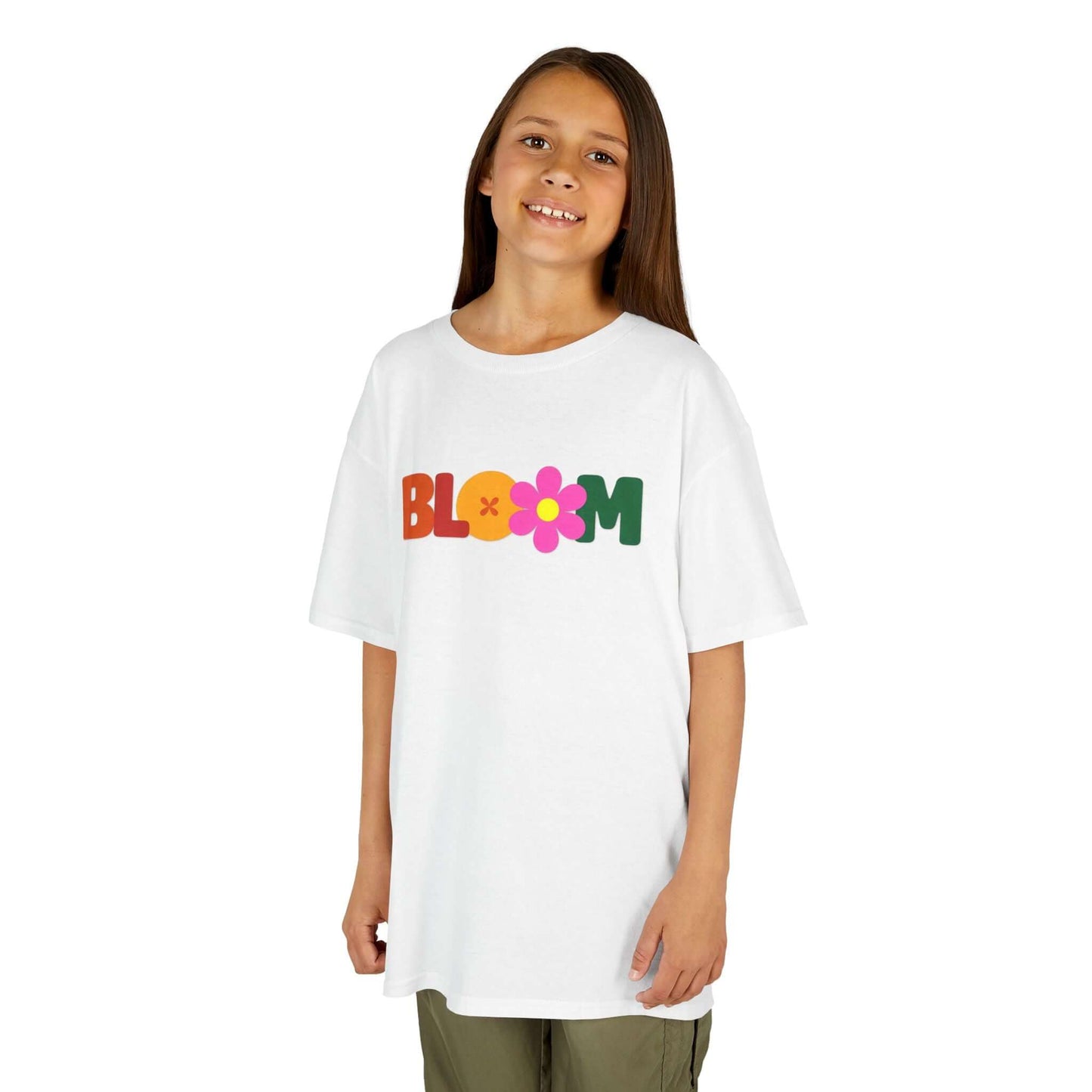 BLOOM Kids Kids Heavy Cotton™ Tee | Retro Flower Power Tee