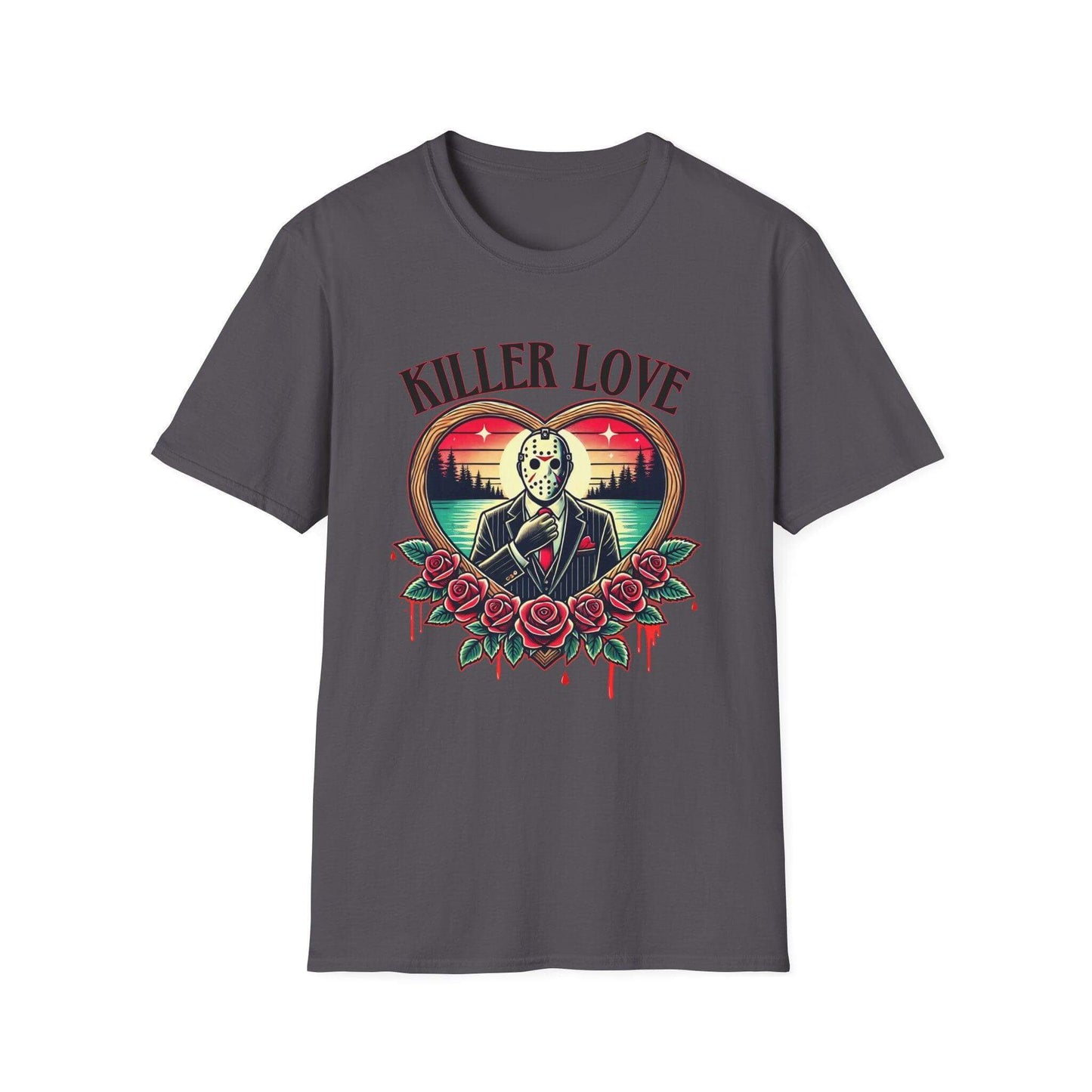“Killer Love” Horror Valentine’s Tee – A Match Made in Nightmare Heaven! - Crafty Harvest Designs