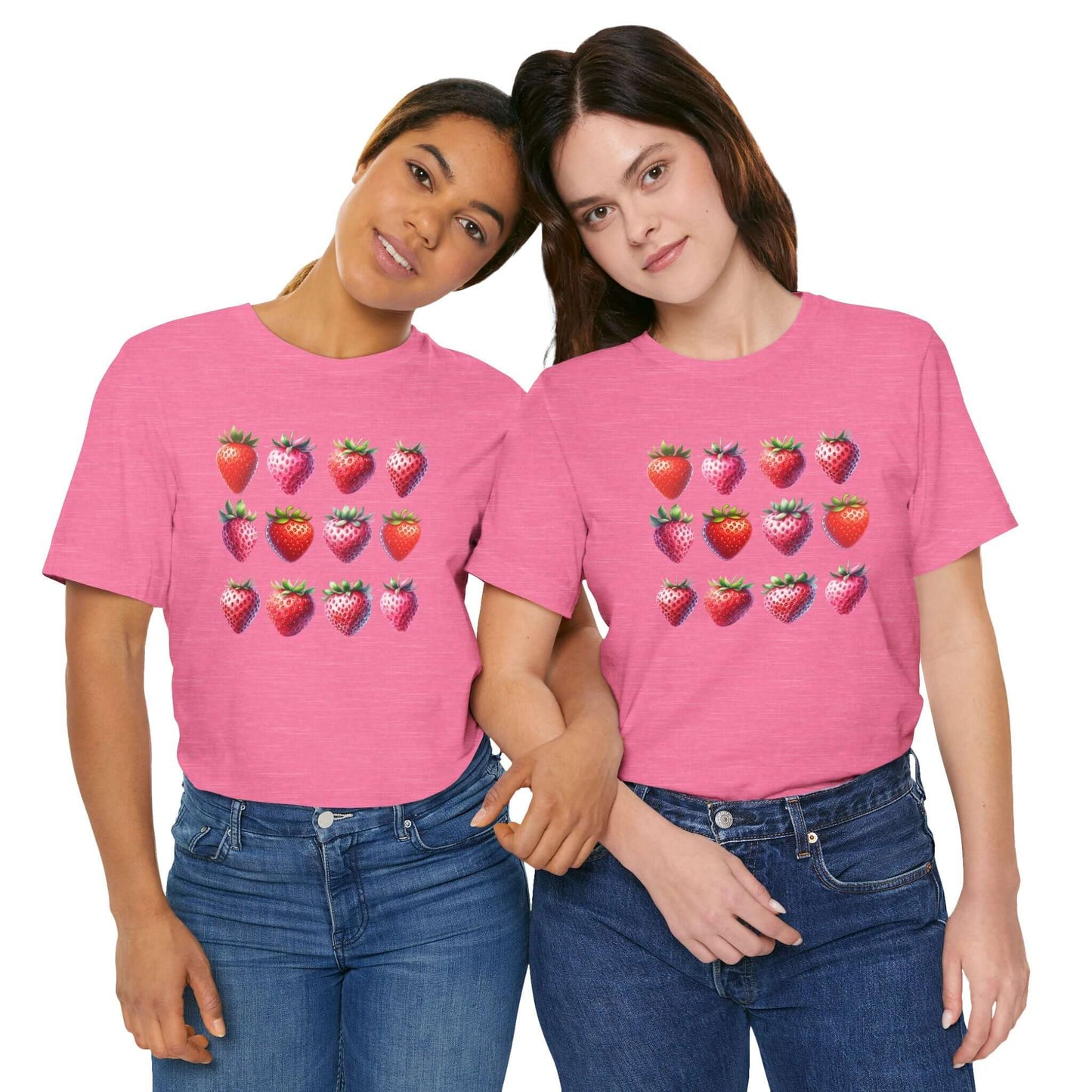 Strawberries Unisex Jersey Short Sleeve Tee | Soft & Stylish Tee