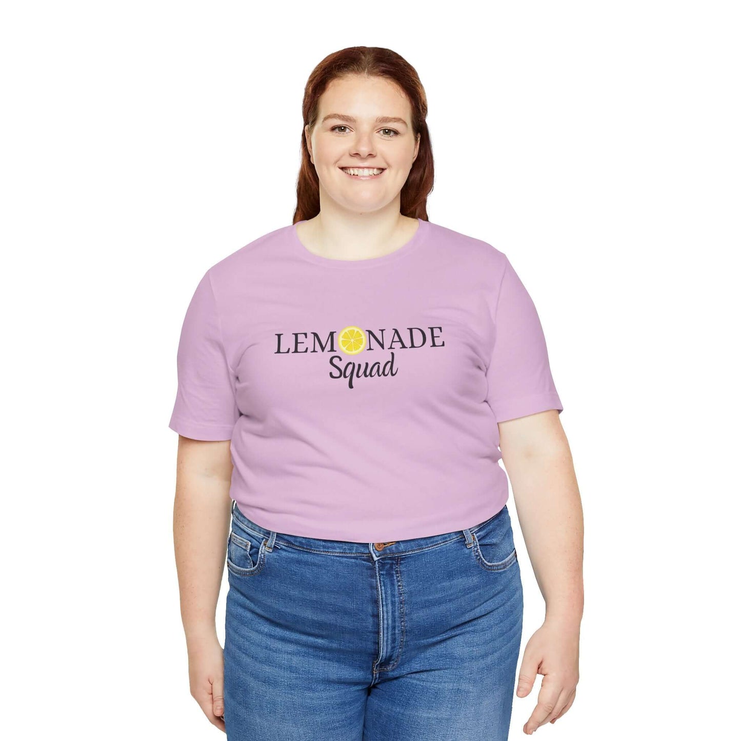 Lemonade Squad Jersey Short Sleeve Tee | Fun & Fresh Tee