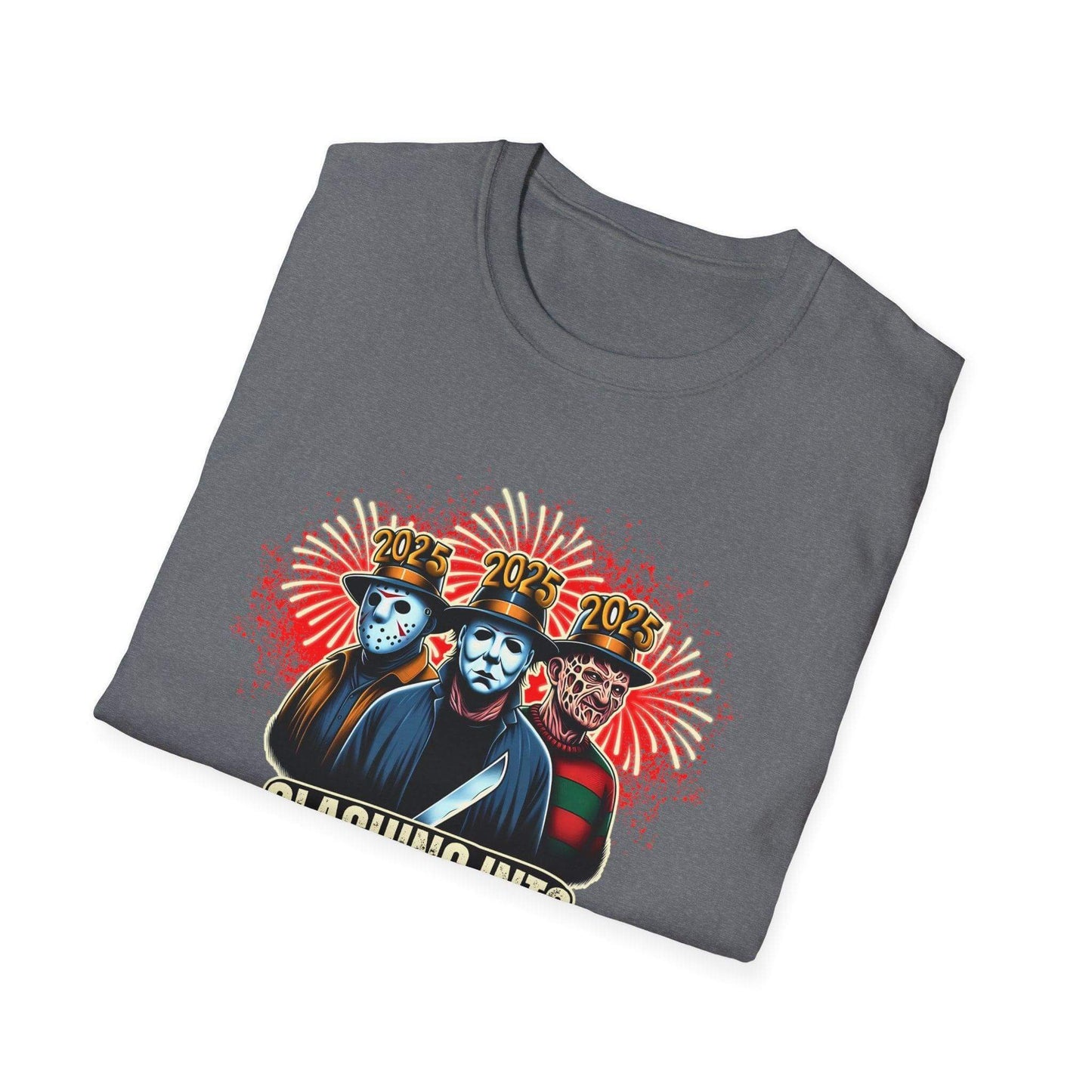 Slashing Into 2025 Horror T-Shirt | Perfect for New Year’s Eve - Crafty Harvest Designs