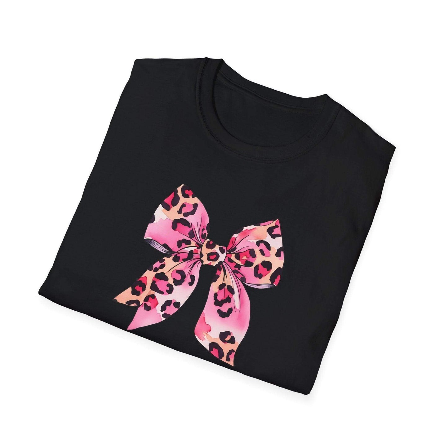 Pink Leopard Bow Tee – Fierce, Fun & Feminine! - Crafty Harvest Designs