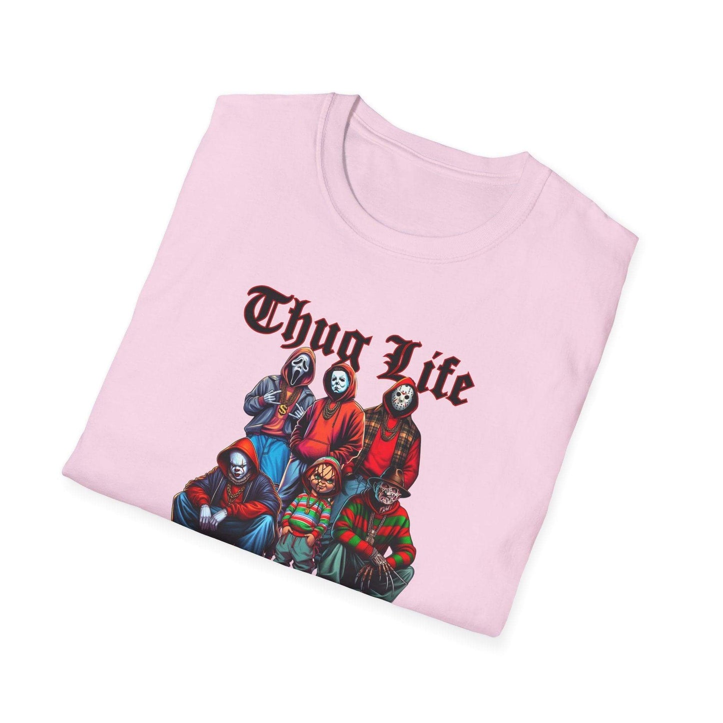 Thug Life, Horror Movie Characters T-Shirt - Crafty Harvest Designs