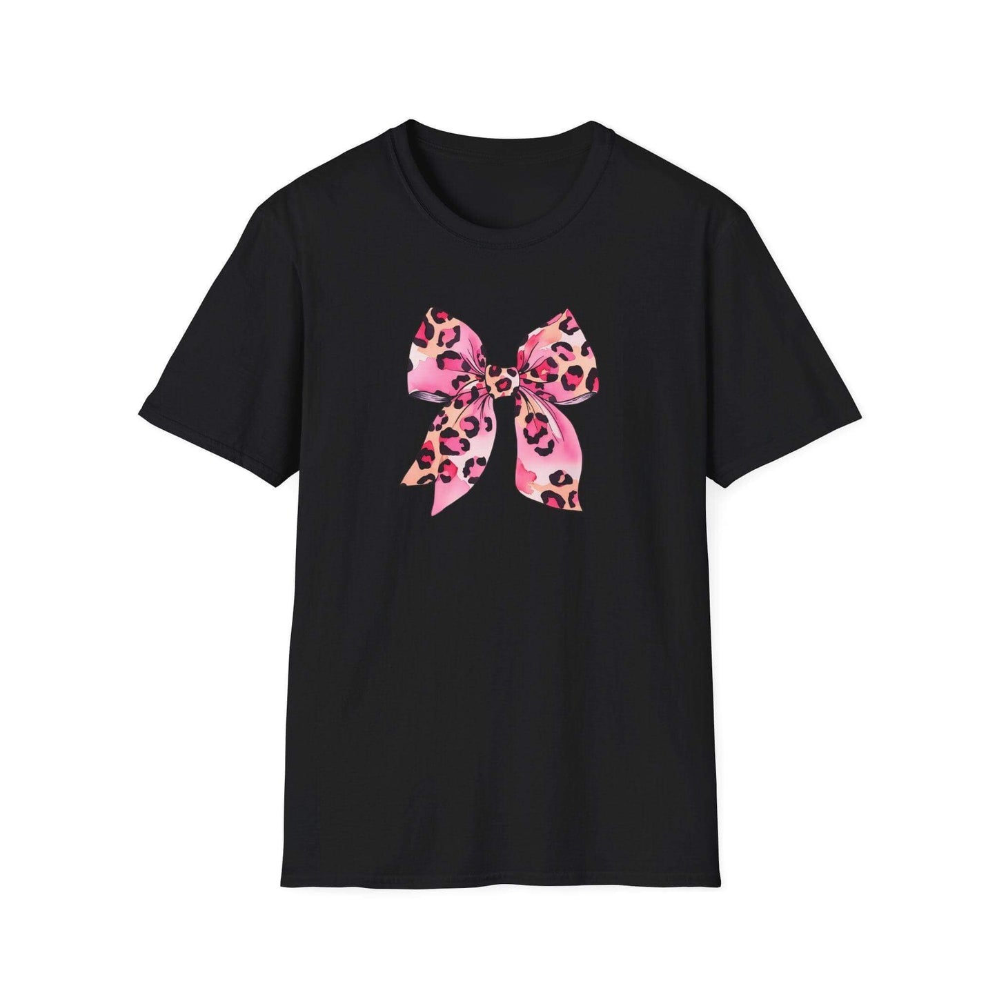 Pink Leopard Bow Tee – Fierce, Fun & Feminine! - Crafty Harvest Designs