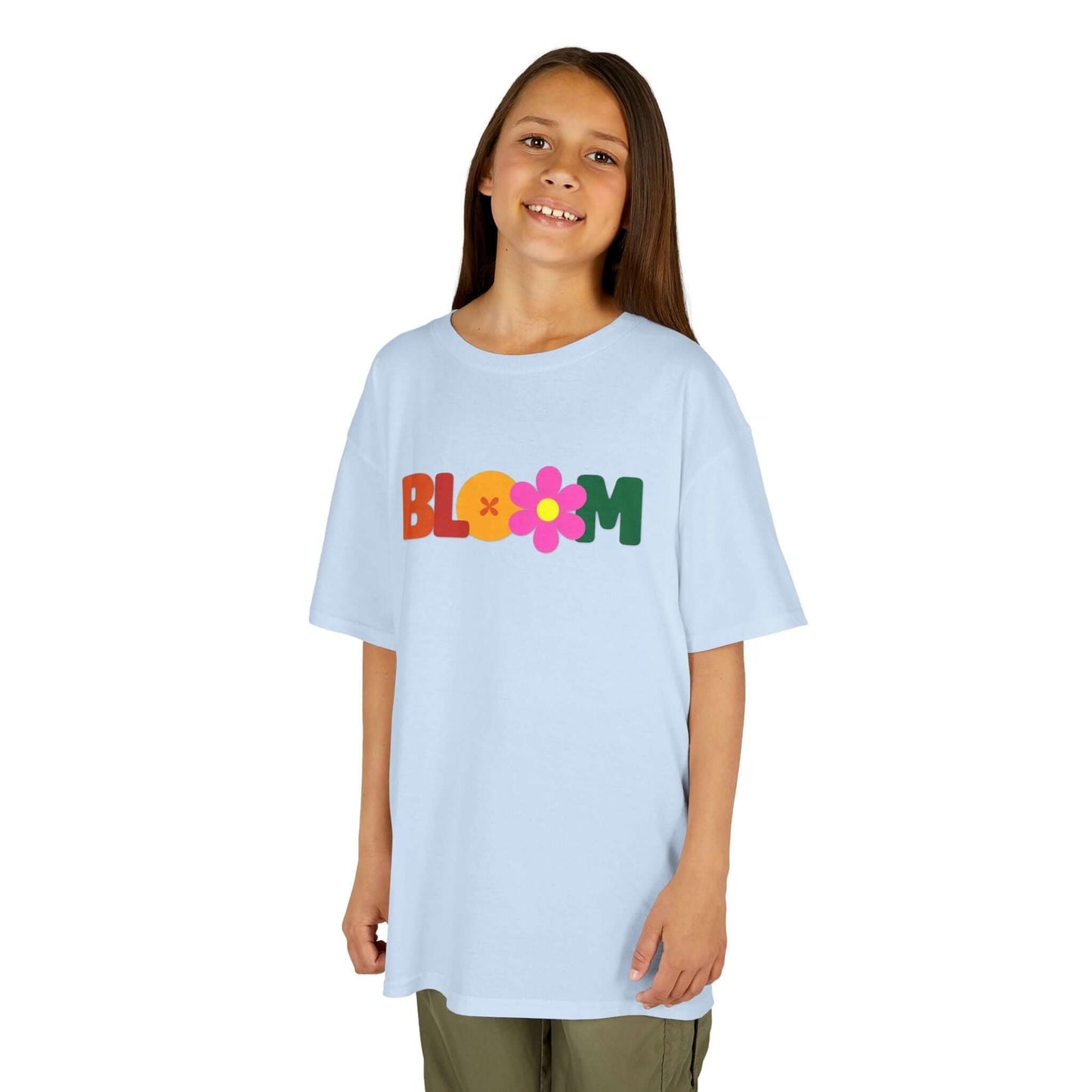 BLOOM Kids Kids Heavy Cotton™ Tee | Retro Flower Power Tee