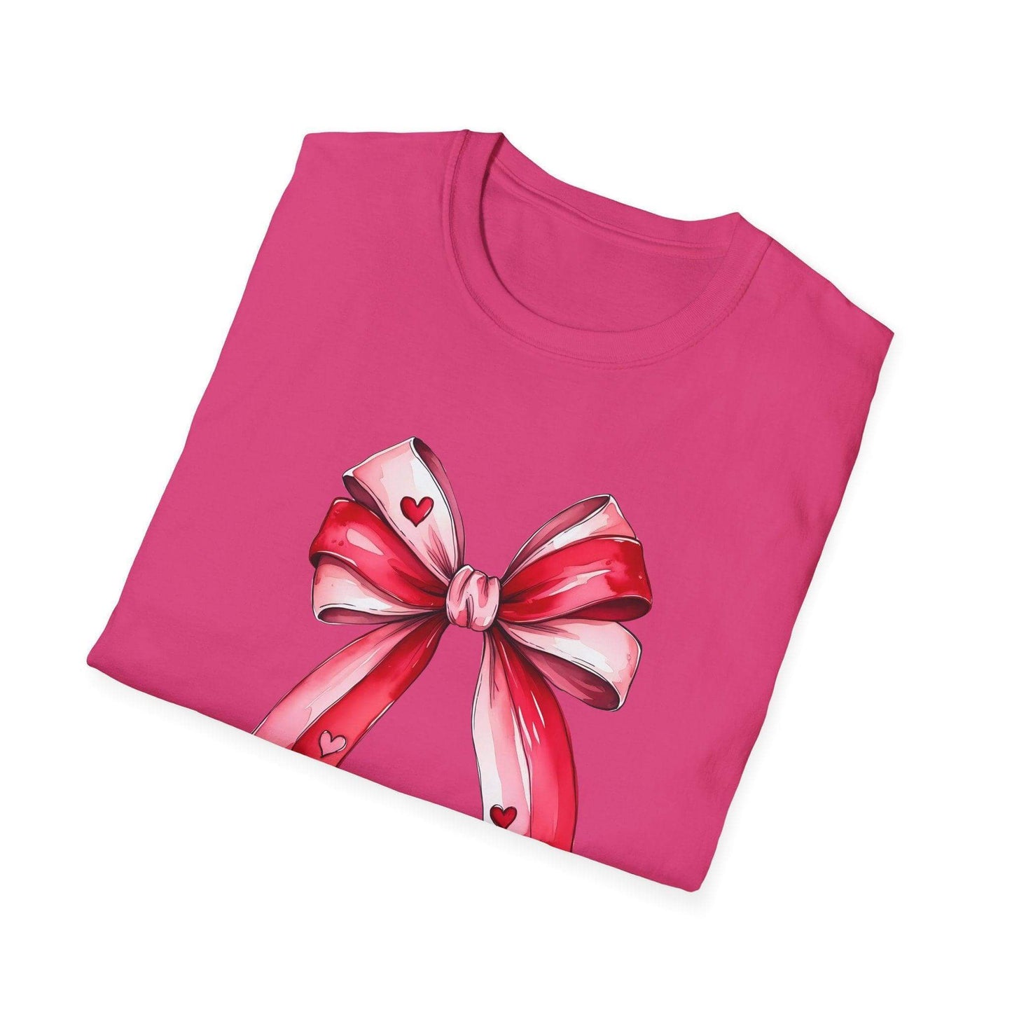 Red & Pink Heart Bow Tee – Sweet, Simple, and Totally Charming! - Crafty Harvest Designs