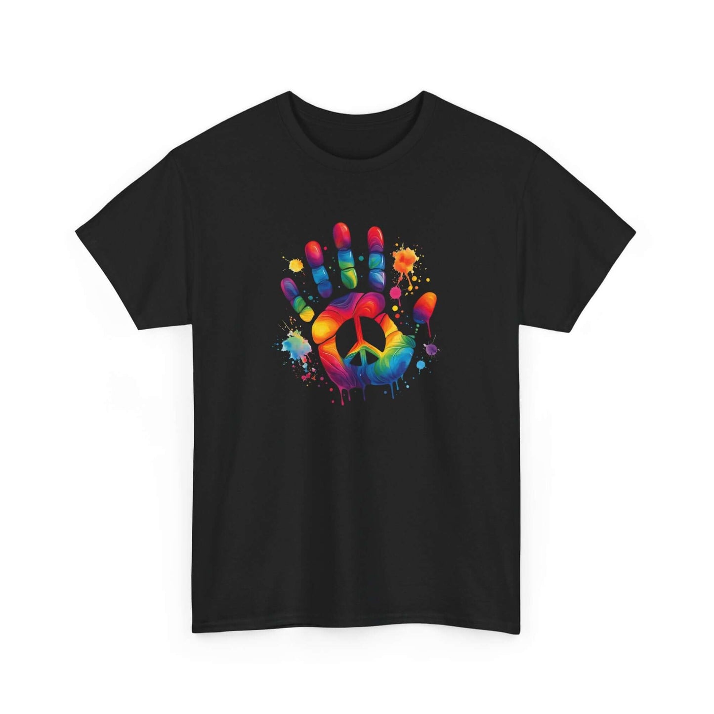 Peace Hand Unisex Heavy Cotton Tee