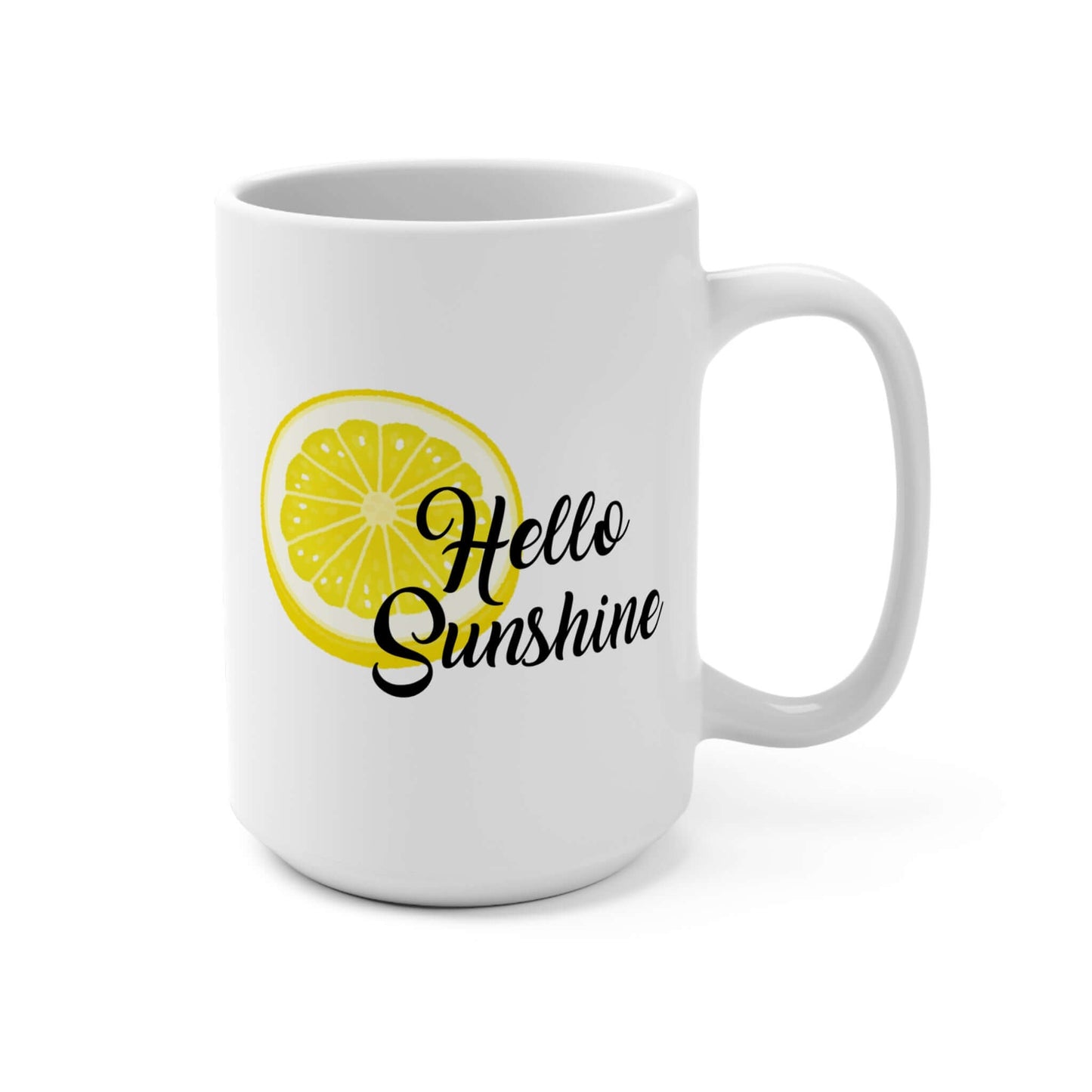 Hello Sunshine Coffee Mug | 15oz Ceramic