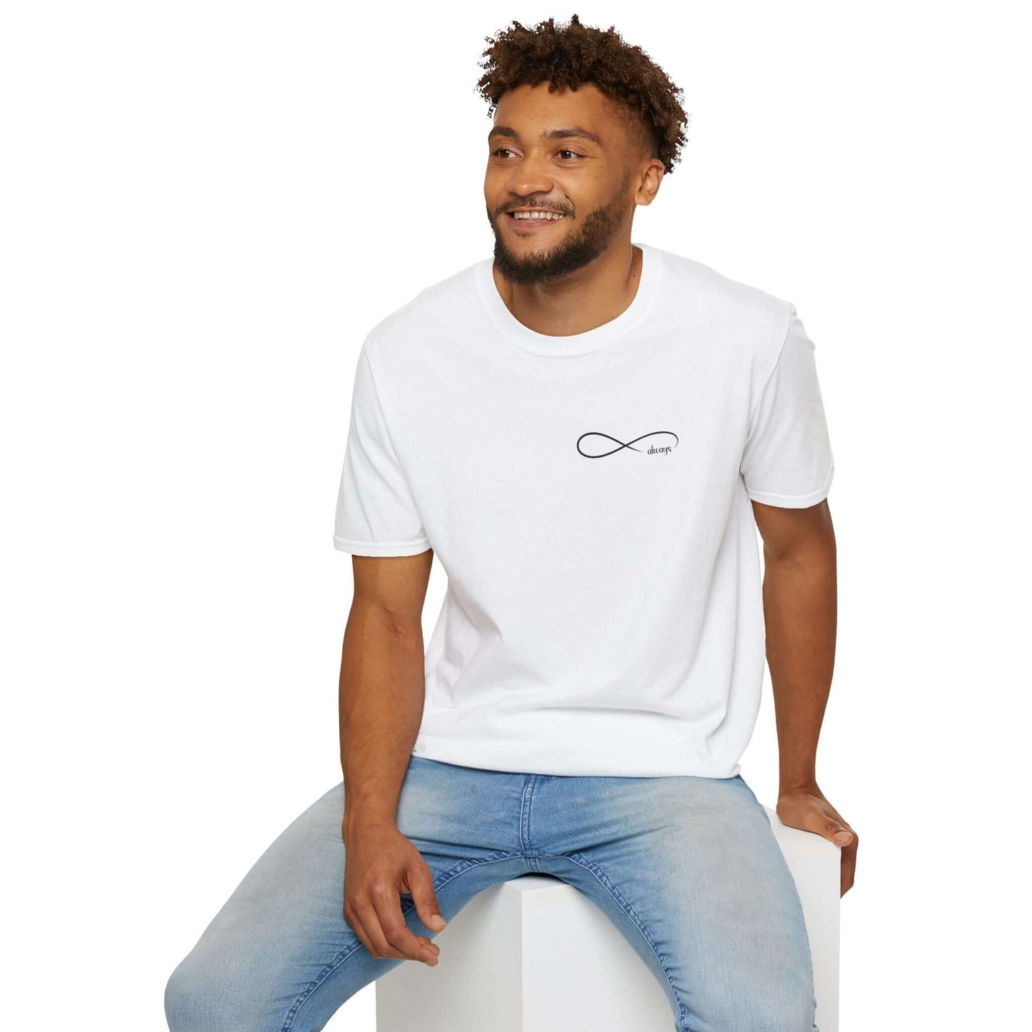 Infinity symbol “Dear Person Behind Me, you are smart, worthy, strong...!” Unisex T-Shirt