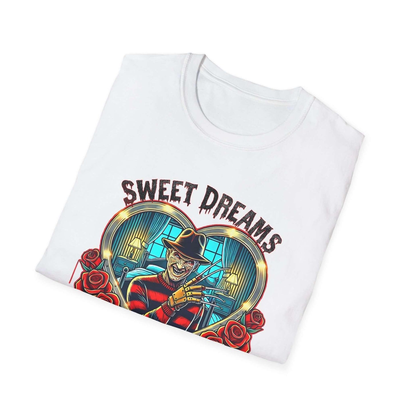 “Sweet Dreams My Valentine” Horror Tee – Love at First Fright! - Crafty Harvest Designs