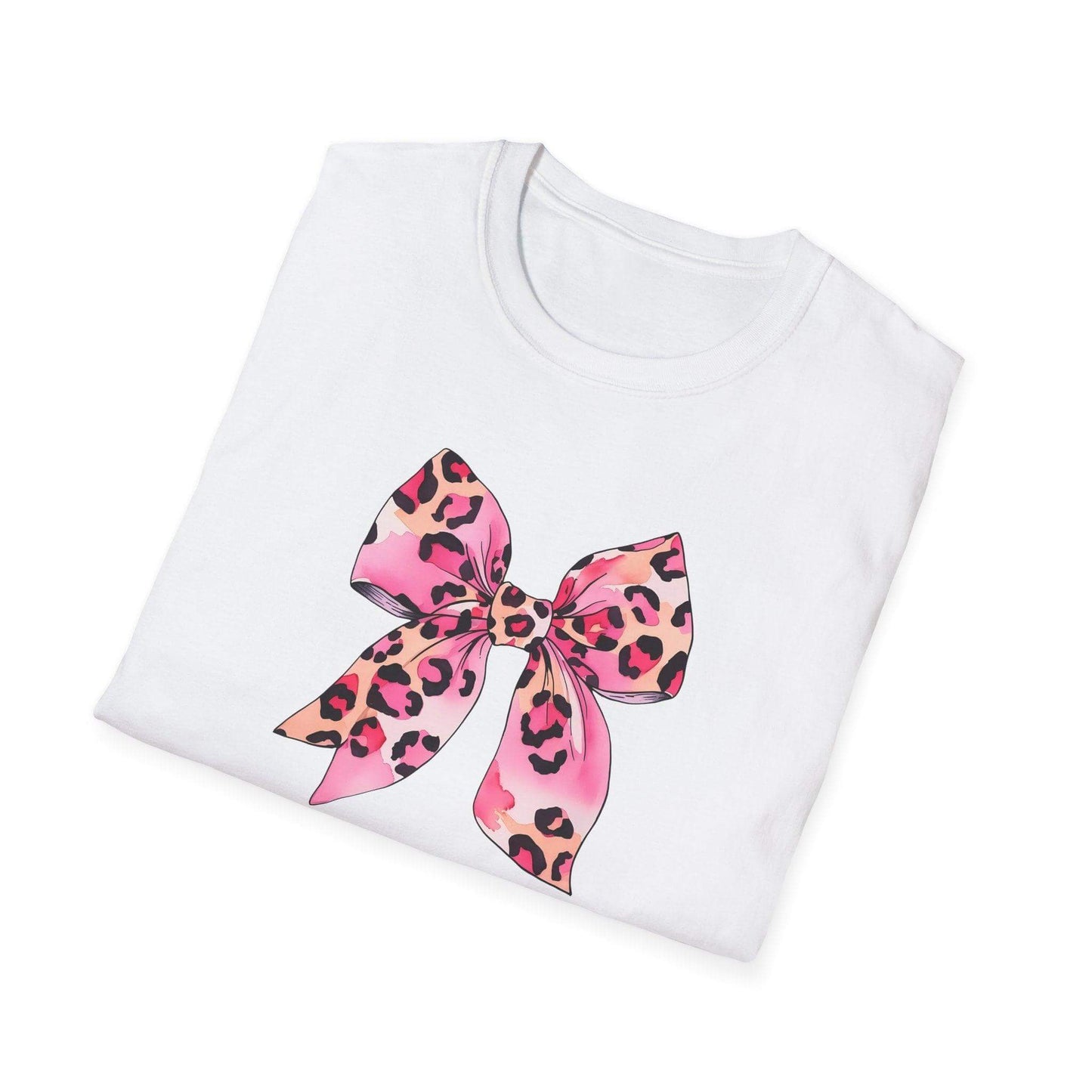 Pink Leopard Bow Tee – Fierce, Fun & Feminine! - Crafty Harvest Designs