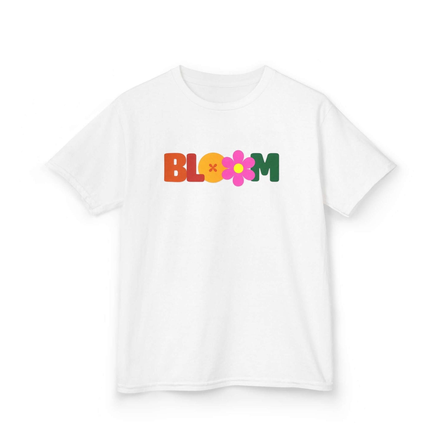 BLOOM Kids Kids Heavy Cotton™ Tee | Retro Flower Power Tee