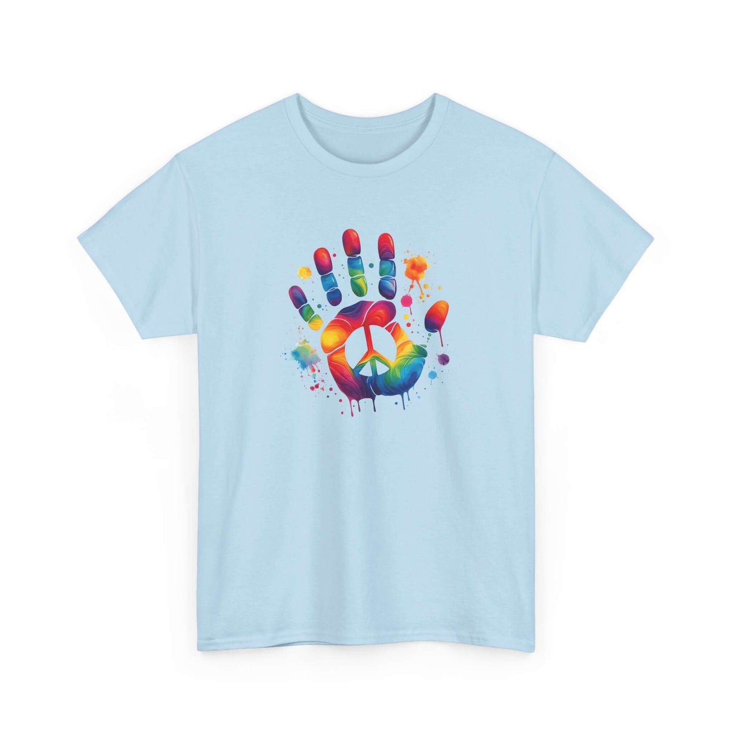 Peace Hand Unisex Heavy Cotton Tee
