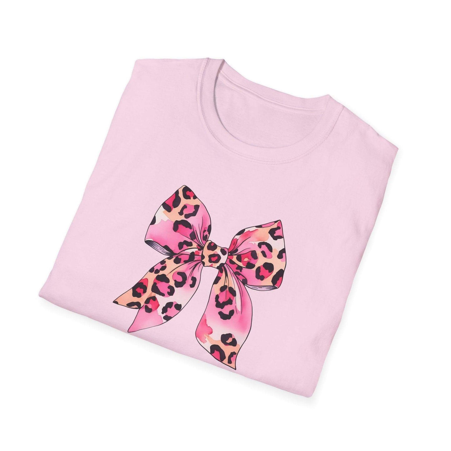 Pink Leopard Bow Tee – Fierce, Fun & Feminine! - Crafty Harvest Designs