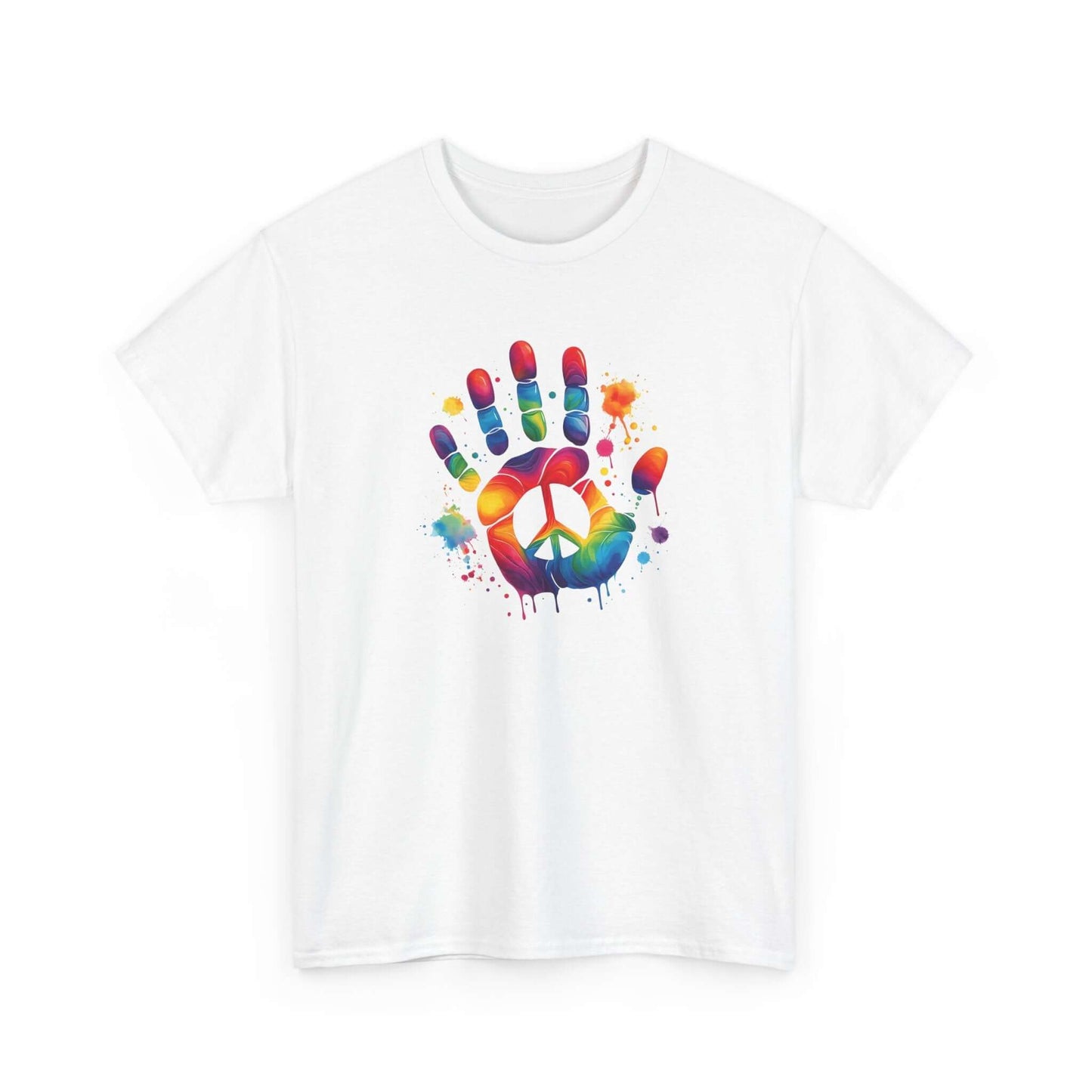 Peace Hand Unisex Heavy Cotton Tee