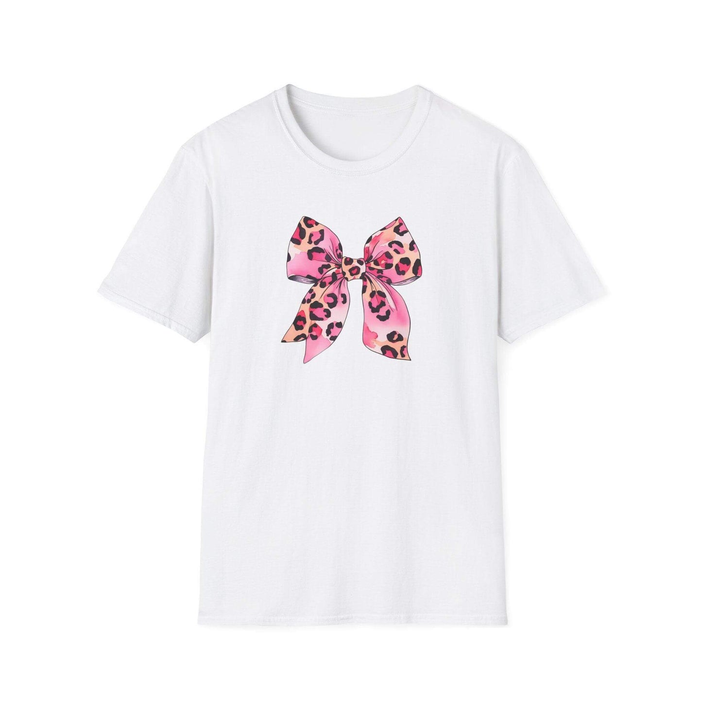 Pink Leopard Bow Tee – Fierce, Fun & Feminine! - Crafty Harvest Designs