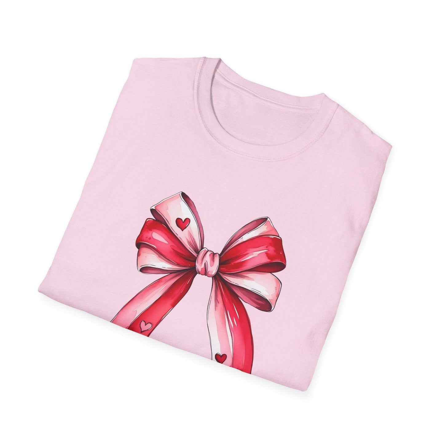 Red & Pink Heart Bow Tee – Sweet, Simple, and Totally Charming! - Crafty Harvest Designs