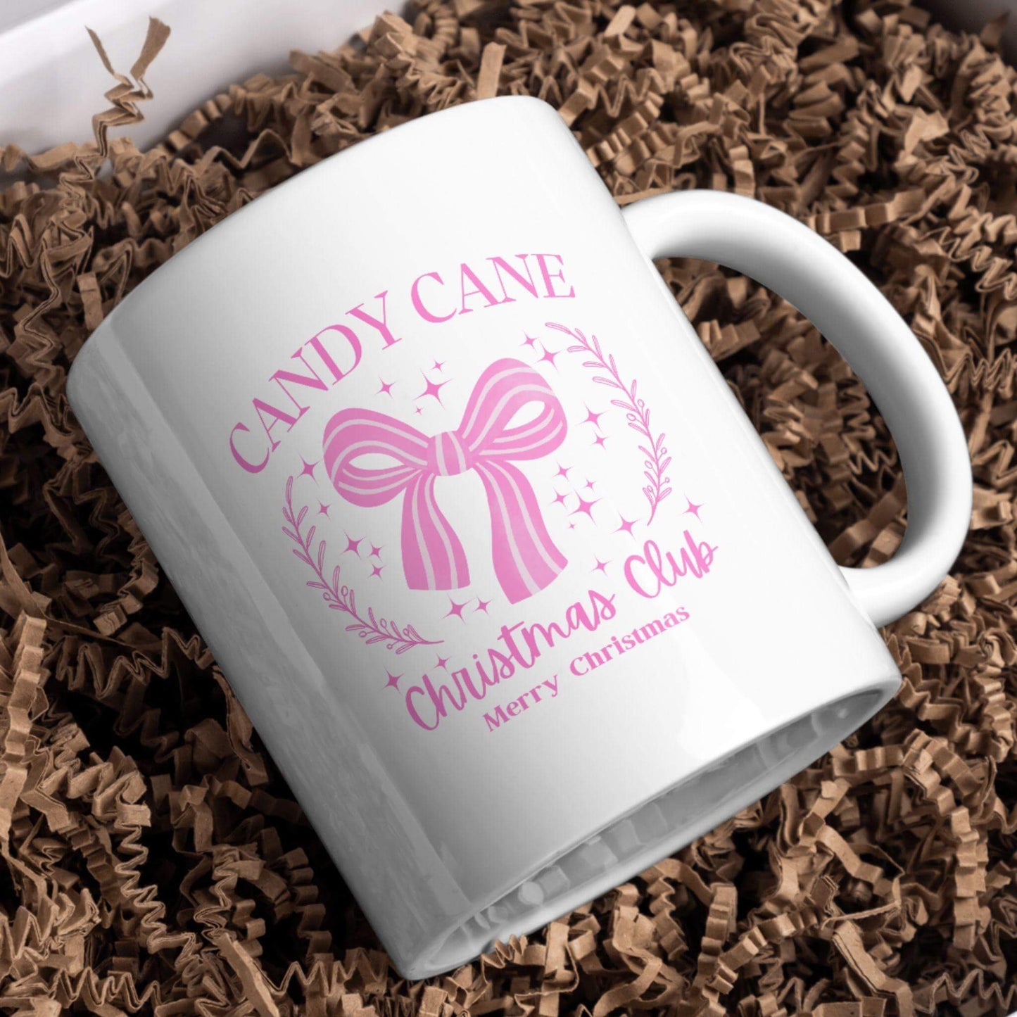 Candy Cane Christmas Club | 3 Color Options Digital Design PNG - Crafty Harvest Designs