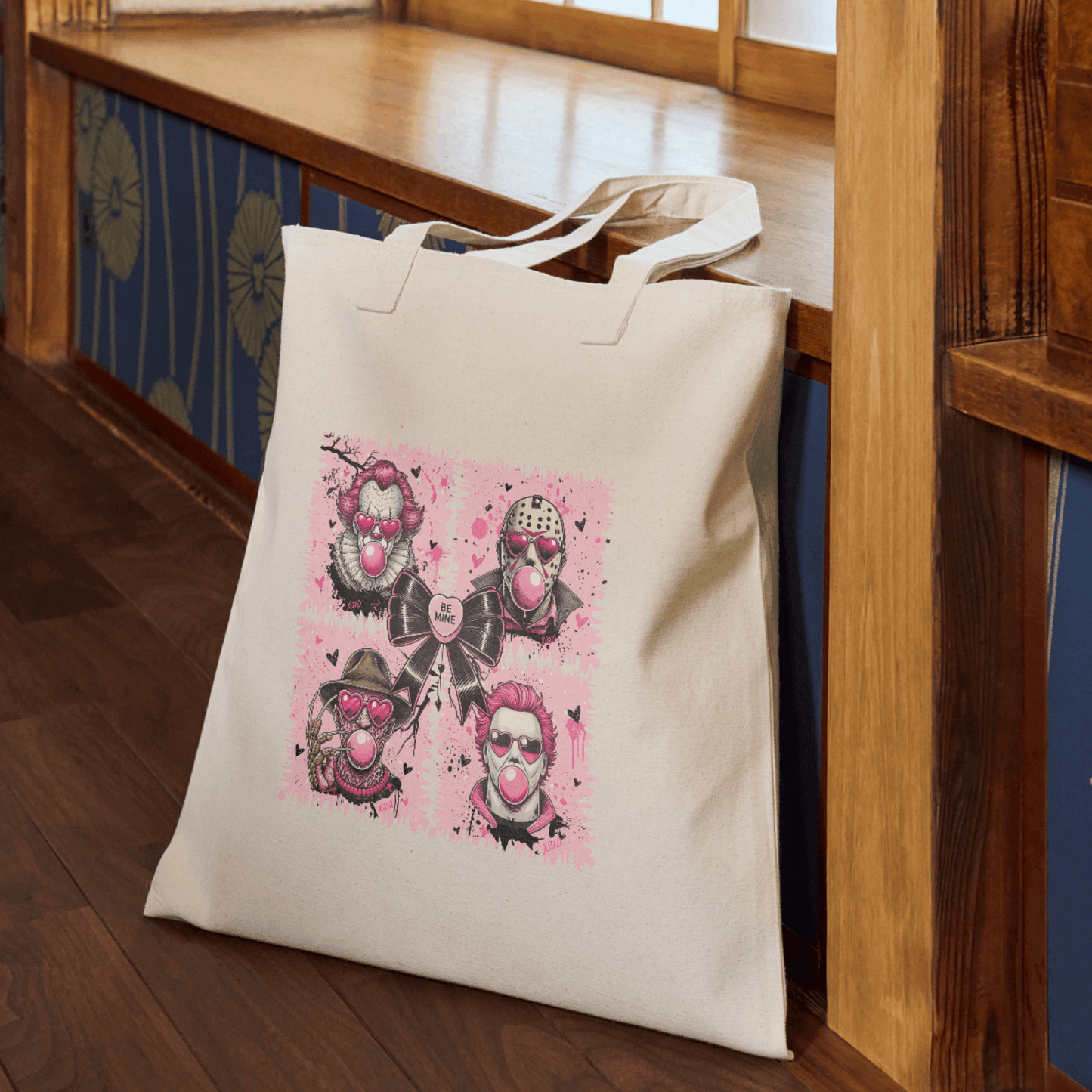 Valentine horror movie character Be Mine - PNG & PDF download - Crafty Harvest Designs