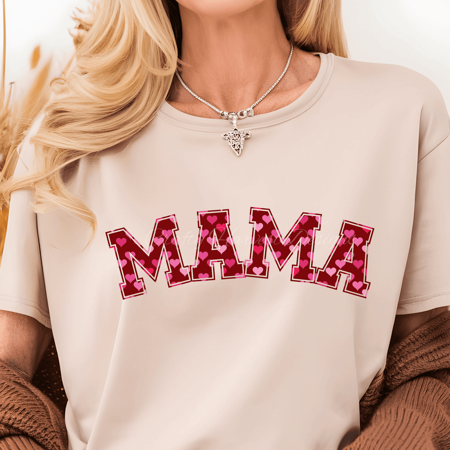 Valentine’s Day “MAMA” Design Set with BONUS Canva Frame - Crafty Harvest Designs