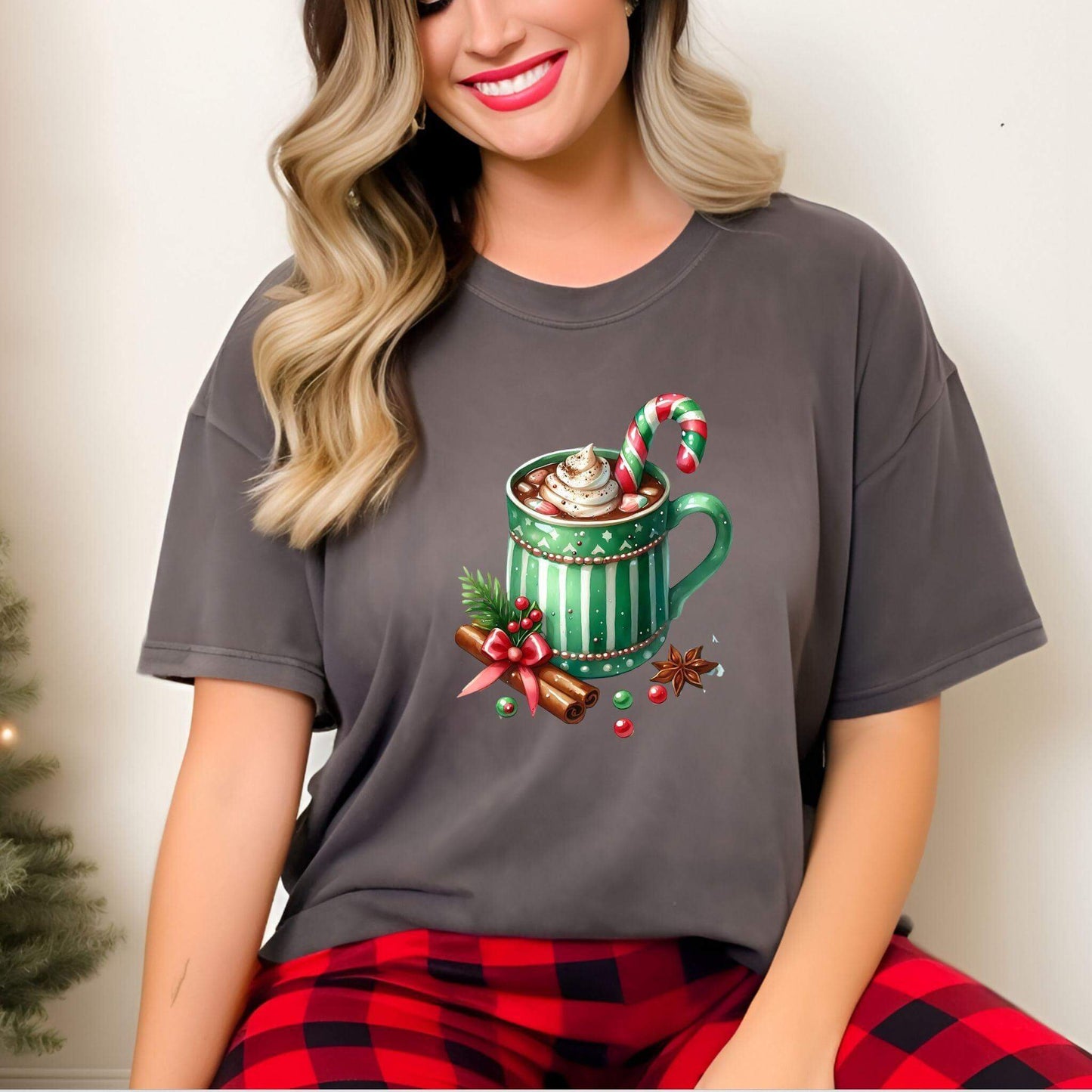 Watercolor hot chocolate mug sublimation Bundle - Crafty Harvest Designs
