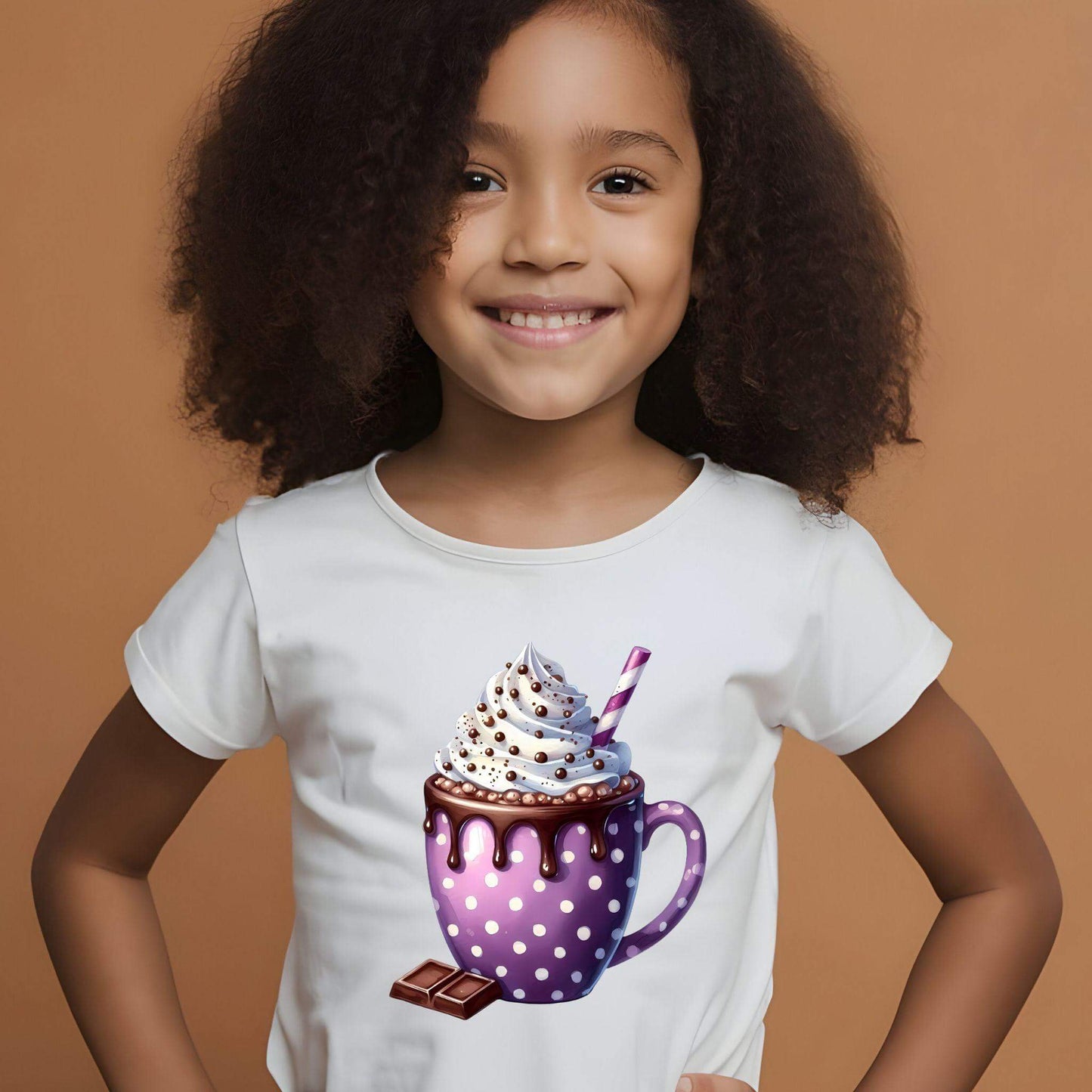 Watercolor hot chocolate mug sublimation Bundle - Crafty Harvest Designs