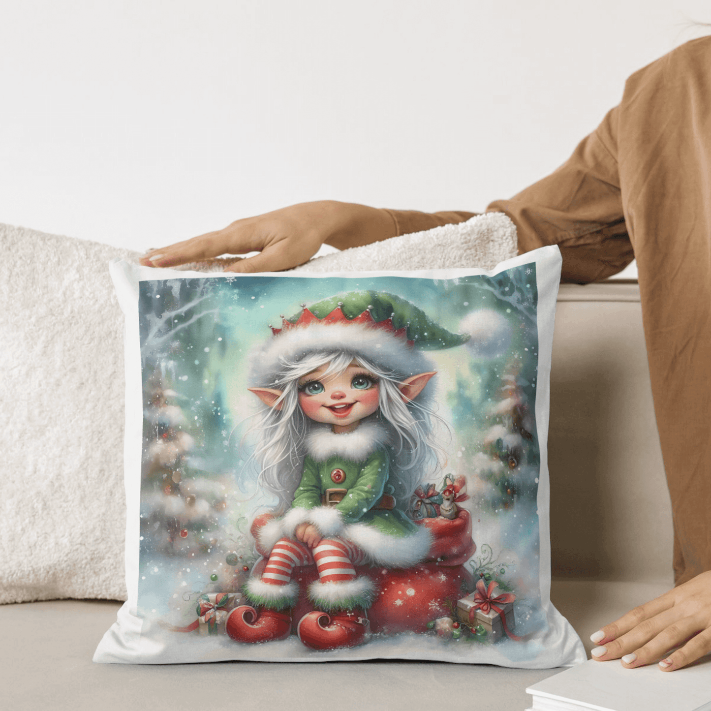 Magical Holiday Elf Designs | 4 Colors for Decoupage & Sublimation - Crafty Harvest Designs
