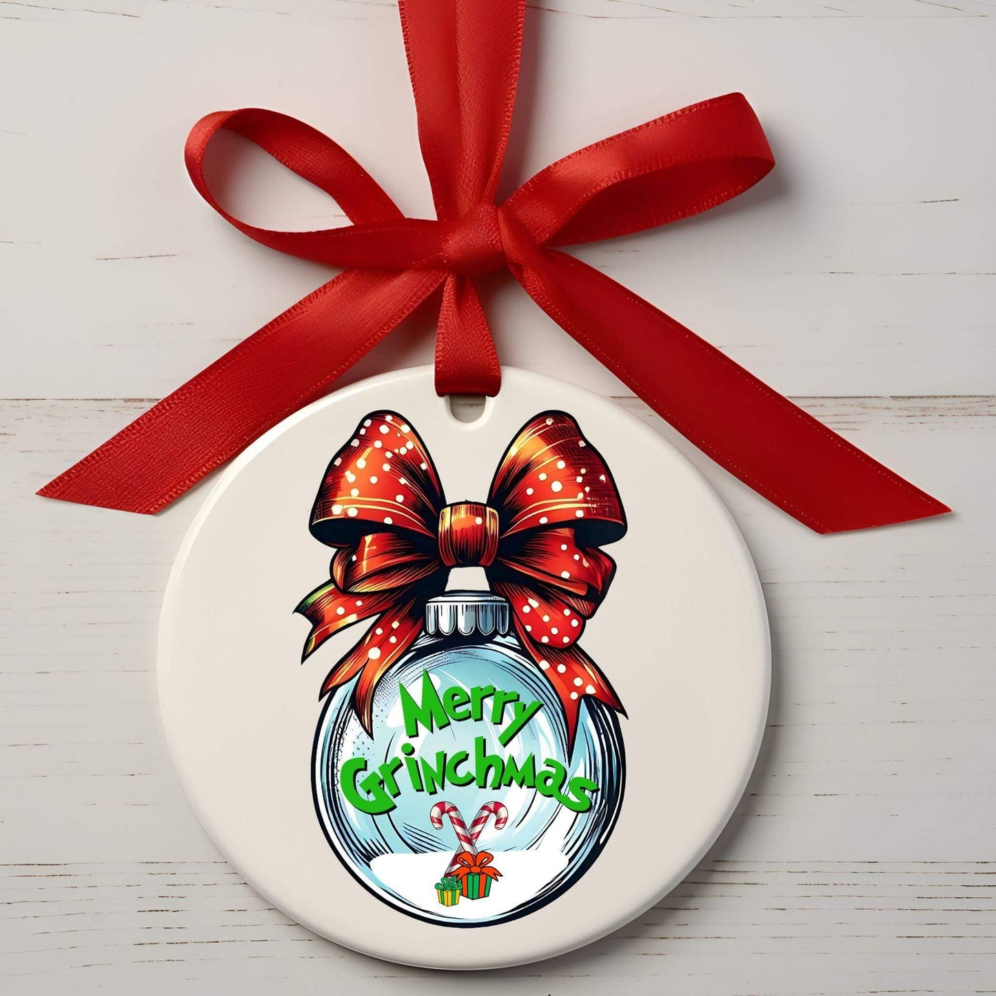 Merry Grinchmas PNG Bundle | Grinch Ornaments & Christmas Designs - Crafty Harvest Designs
