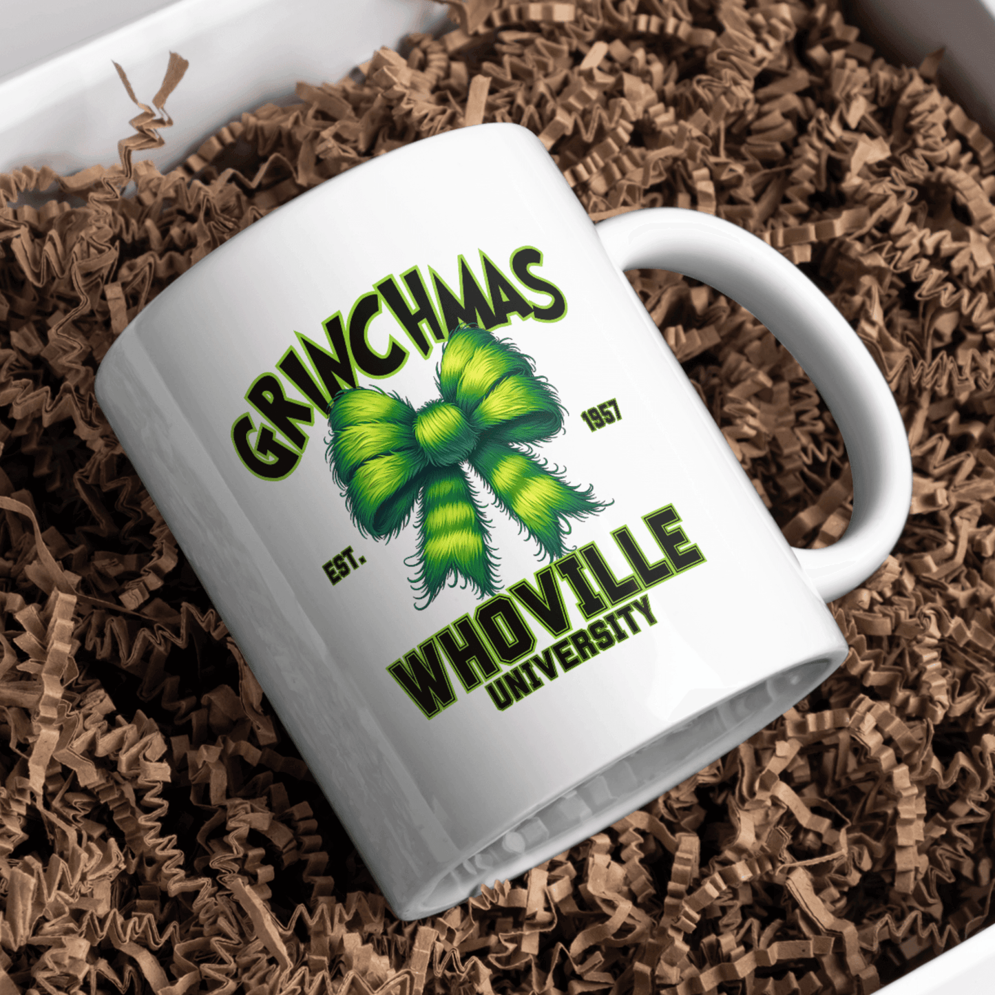 Grinchmas Whoville University PNG | Cute Christmas Design Download - Crafty Harvest Designs