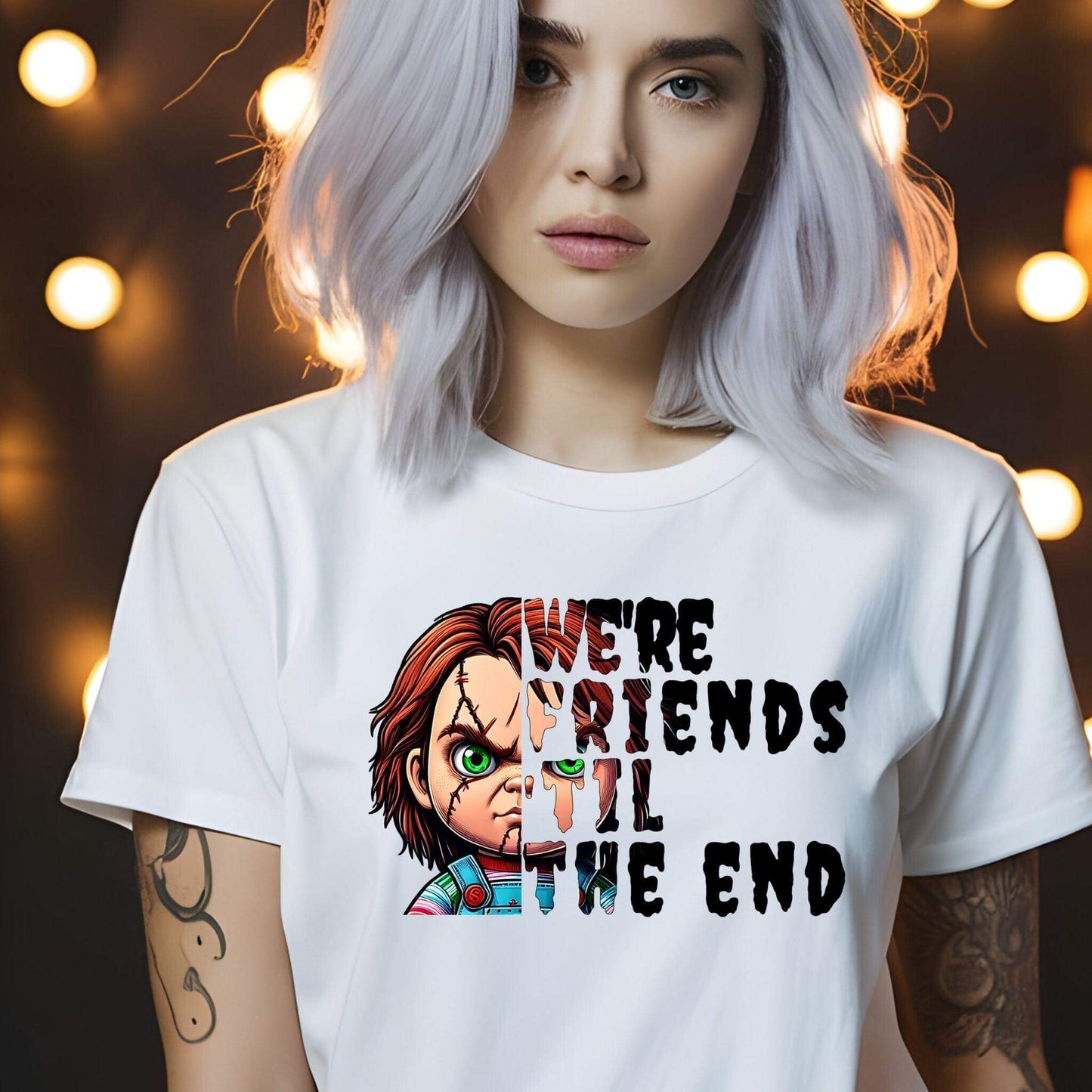 Horror Character T-Shirt Designs | 5 PNG Sublimation Files - Crafty Harvest Designs
