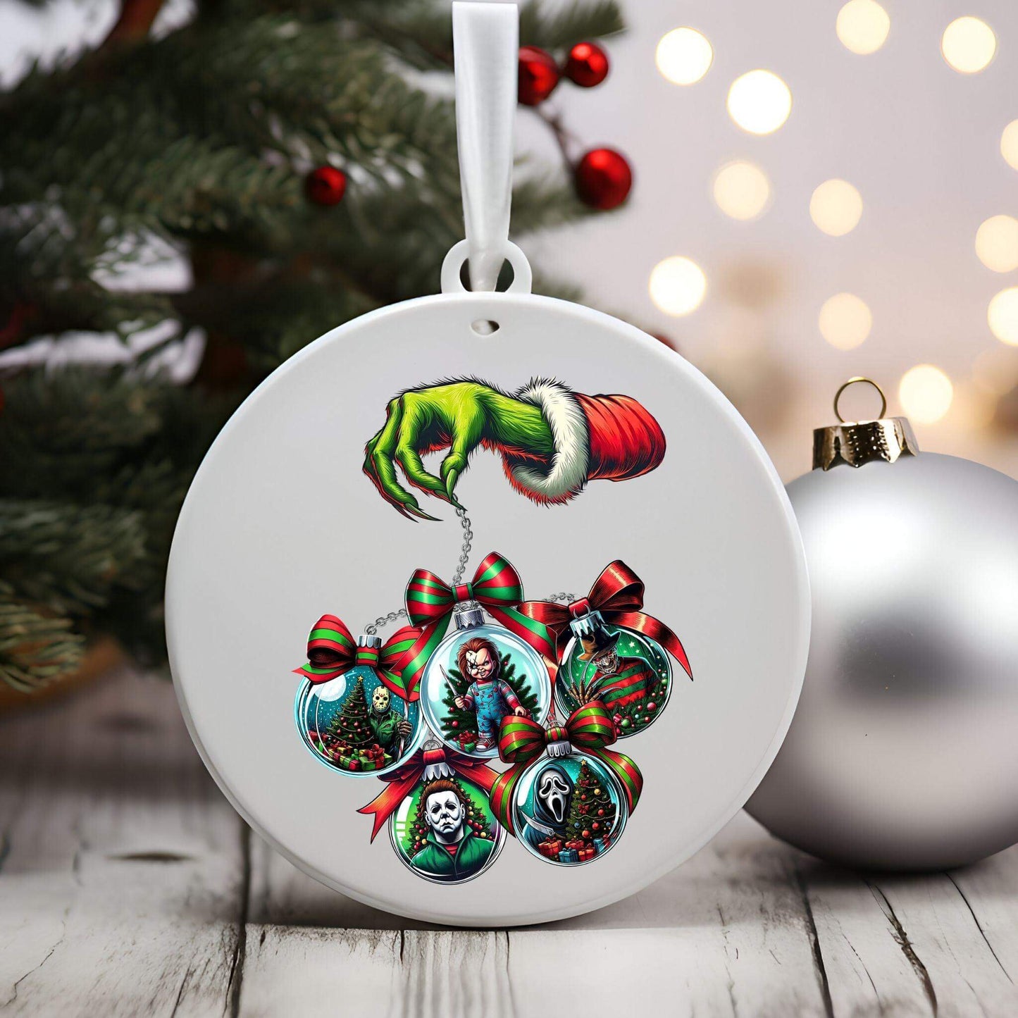 Horror Movies Christmas PNG | Spooky Christmas Design for T-shirts - Crafty Harvest Designs