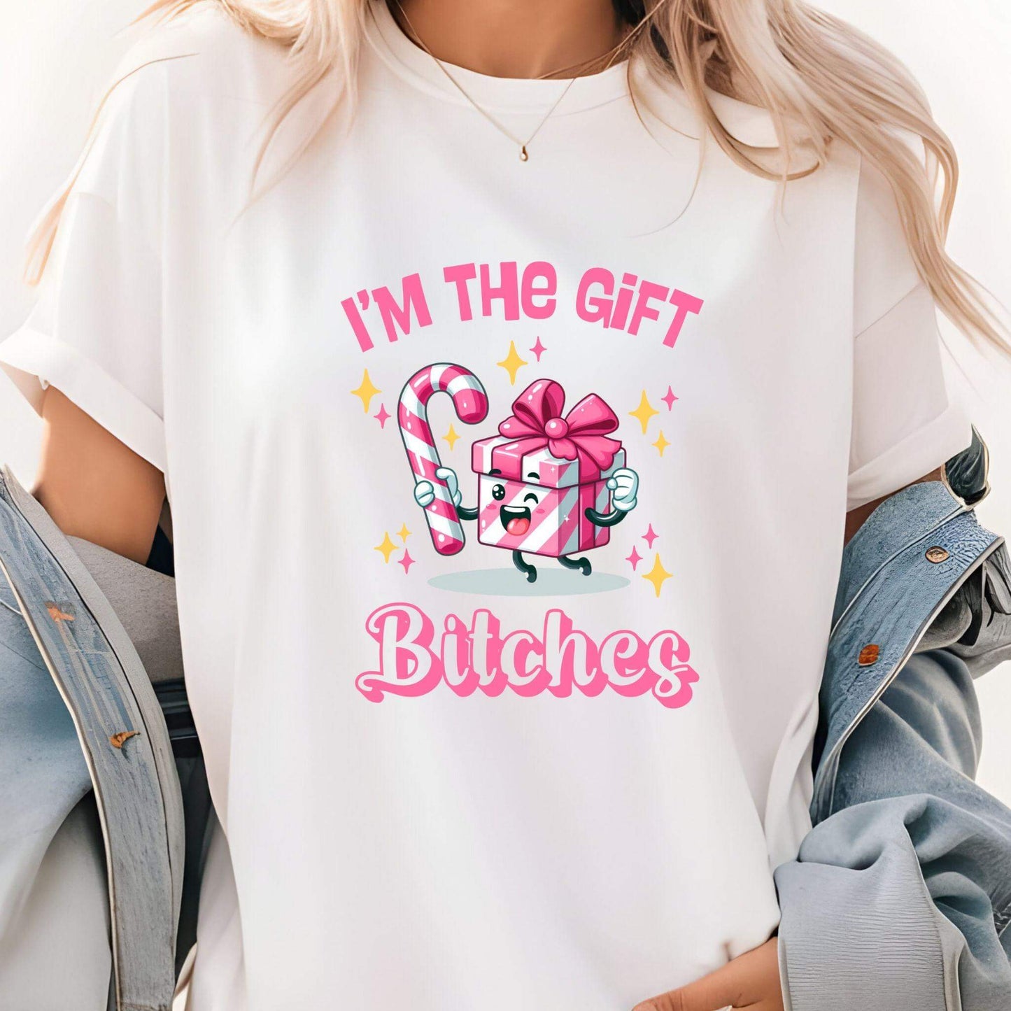 I'm the gift bitches png download in 2 color options, png download - Crafty Harvest Designs