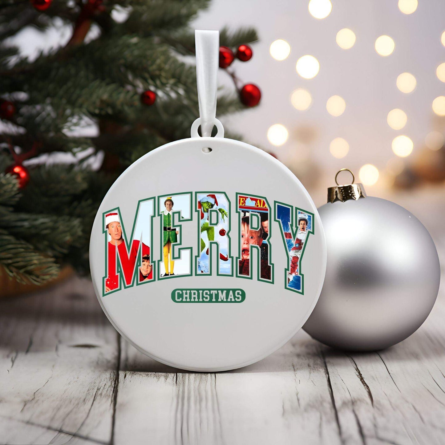 Christmas Movie PNG | Merry Christmas Characters - 3 Color Options - Crafty Harvest Designs