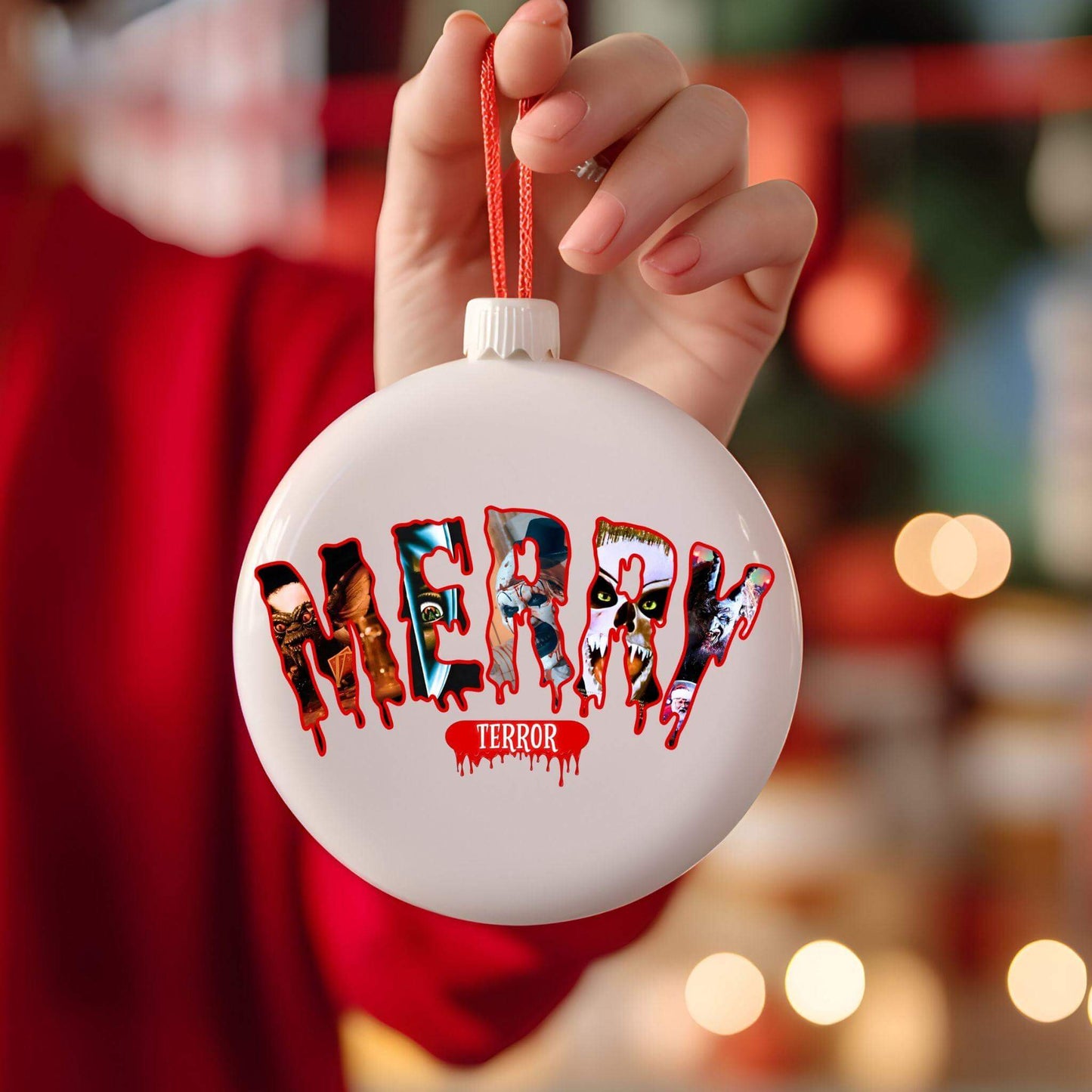 Merry Terror Christmas Horror Design | Creepy Holiday PNG - Crafty Harvest Designs