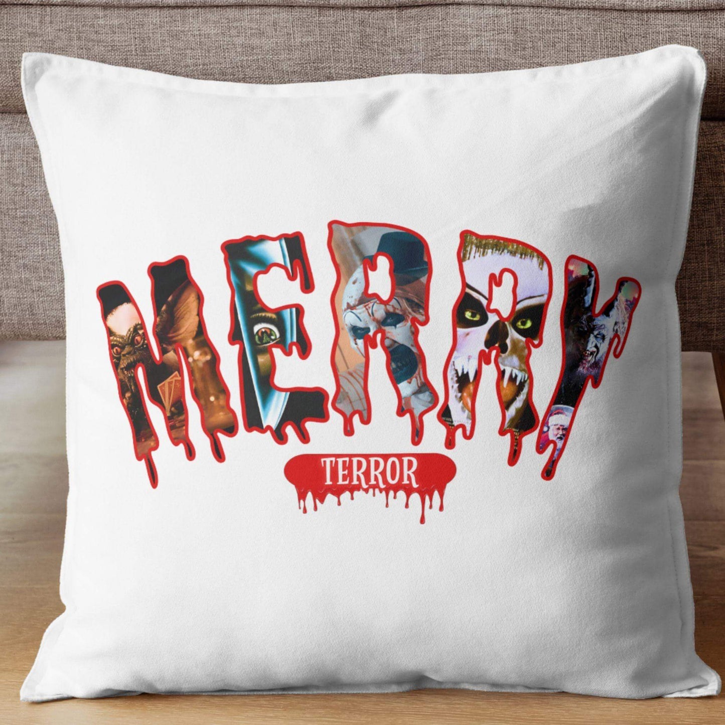 Merry Terror Christmas Horror Design | Creepy Holiday PNG - Crafty Harvest Designs