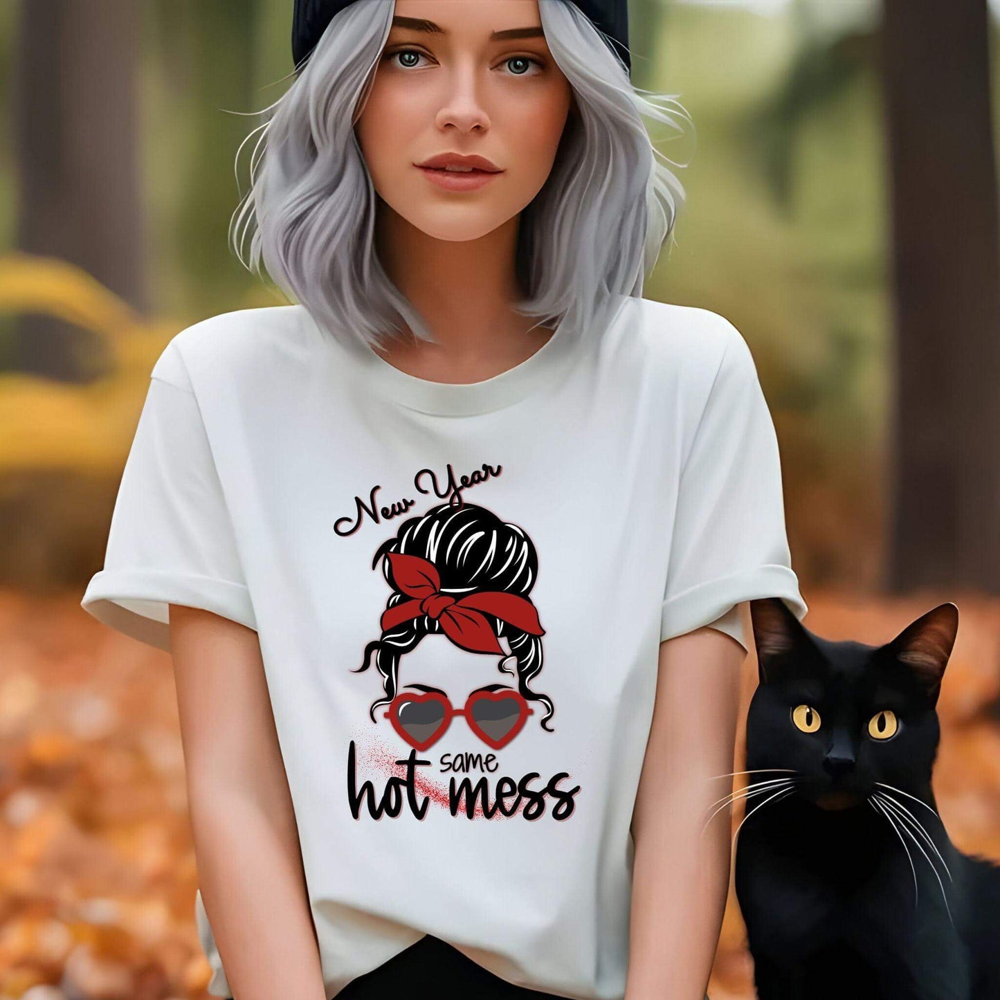 New Year, Same Hot Mess | Digital Design Bundle for Sublimation & Crafts - Crafty Harvest Designs