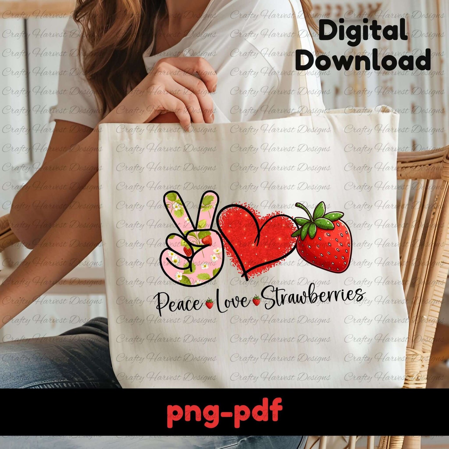 Berry Sweet Digital Design Bundle – PNG | | PDF