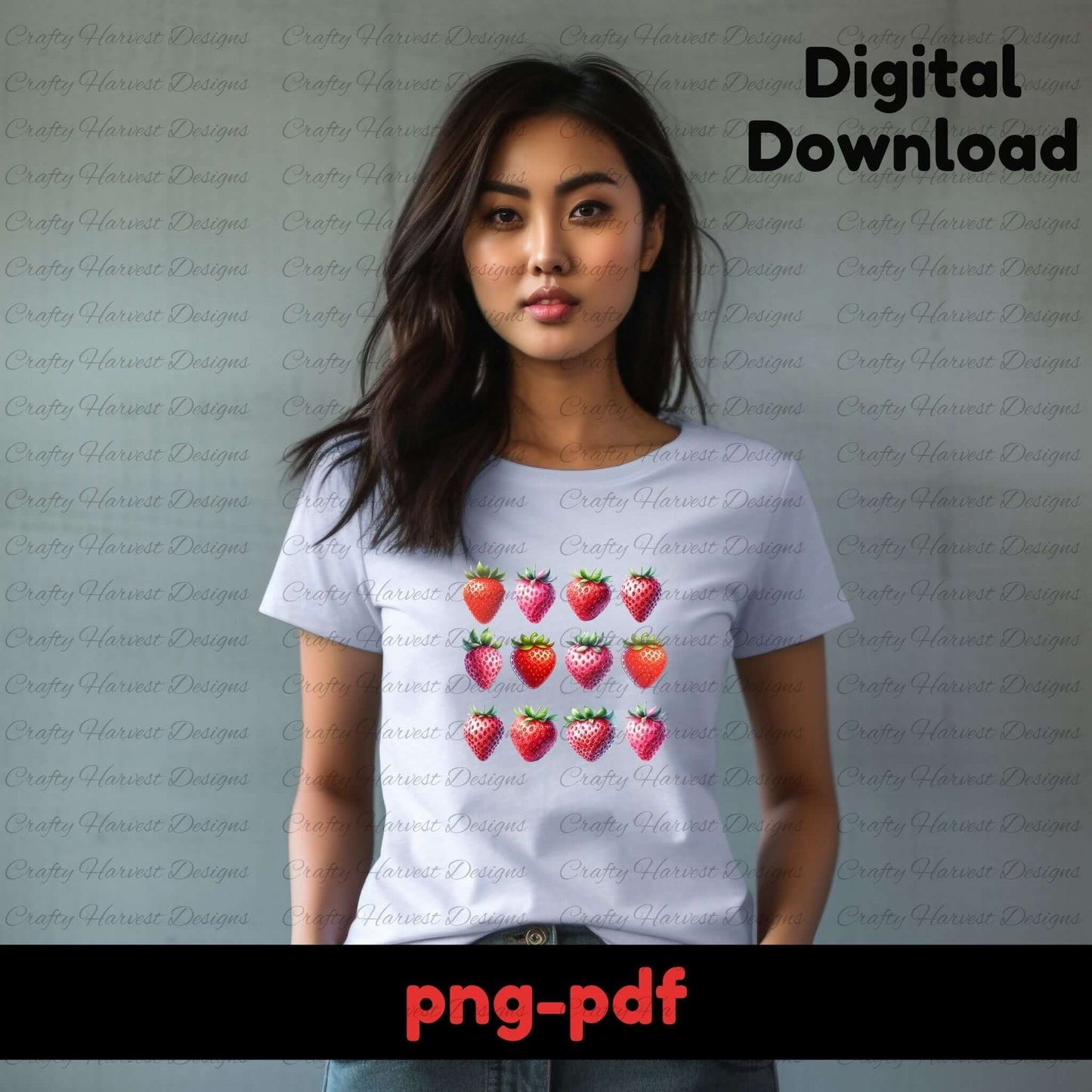 Berry Sweet Digital Design Bundle – PNG | | PDF