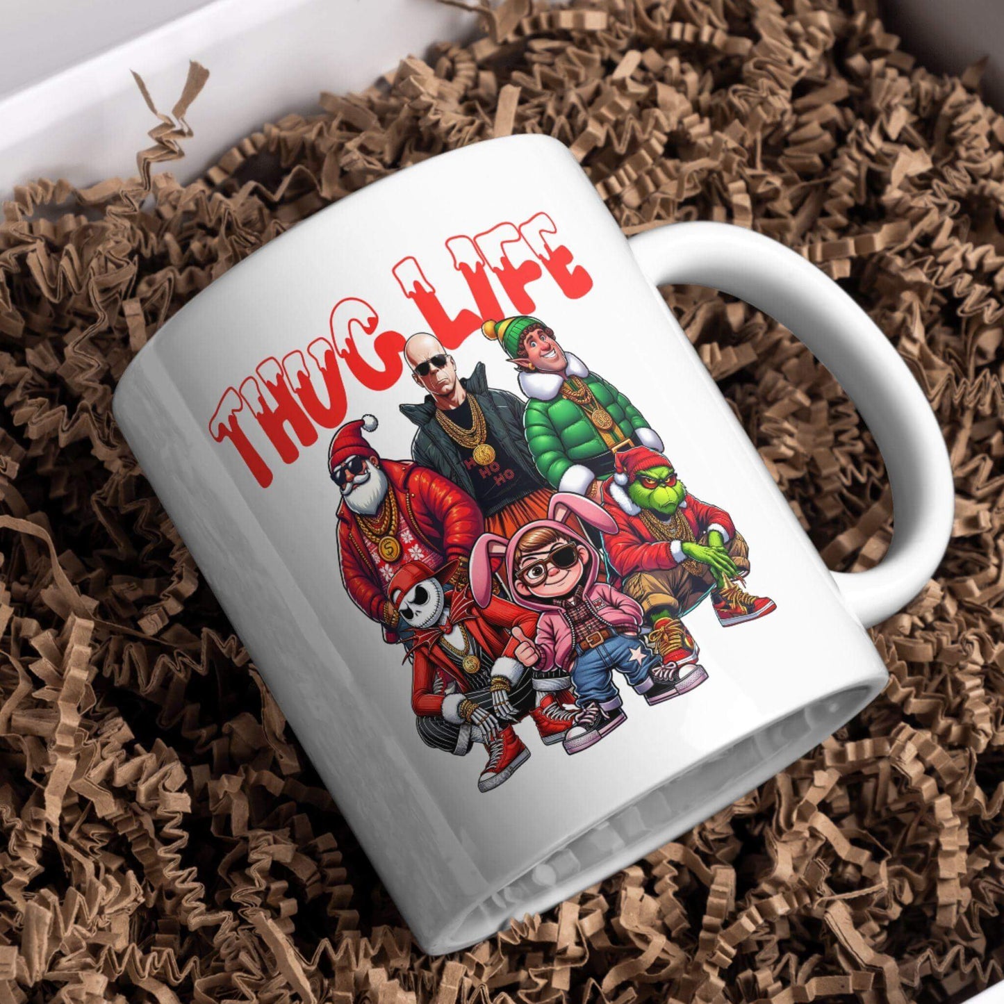 Thug Life Christmas Movie Characters | Ralphie & Kevin PNG Designs - Crafty Harvest Designs