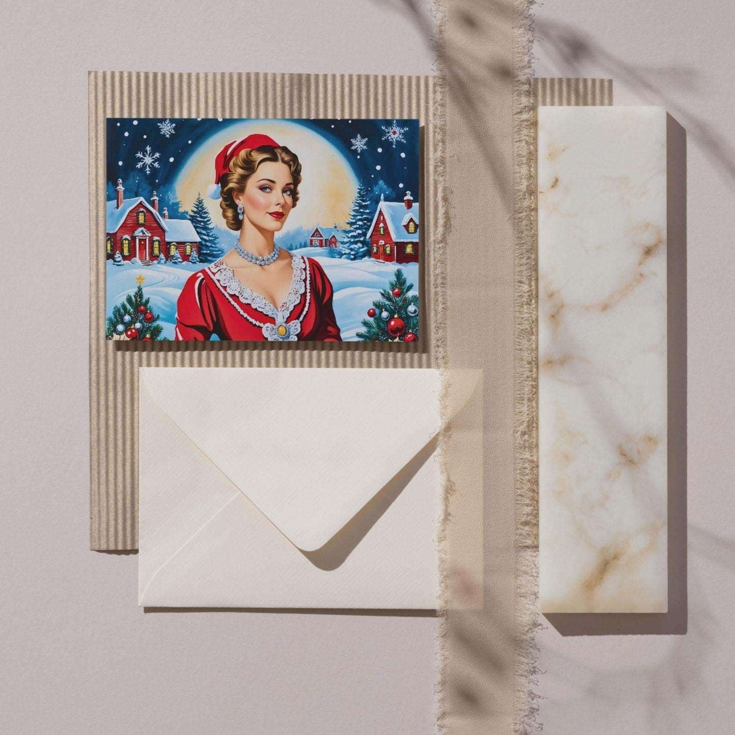 Vintage Christmas Digital Designs, sublimation cutting board designs, decoupage printable, png download - Crafty Harvest Designs