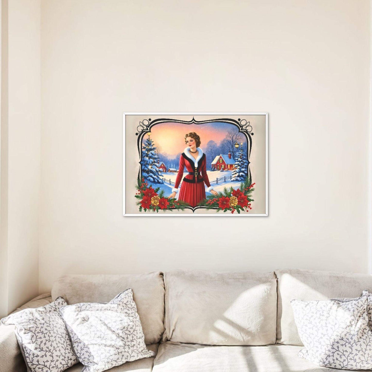 Vintage Christmas Digital Designs, sublimation cutting board designs, decoupage printable, png download - Crafty Harvest Designs