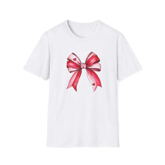 Red & Pink Heart Bow Tee – Sweet, Simple, and Totally Charming! - Crafty Harvest Designs